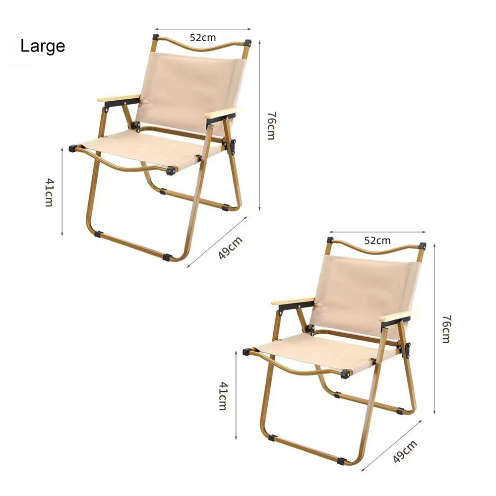 Outdoor portable folding chair fishing folding stool Large Size