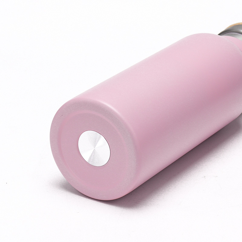 Colorful large mouth sports bottle high quality 304 stainless steel thermos cup outdoor sports water bottle