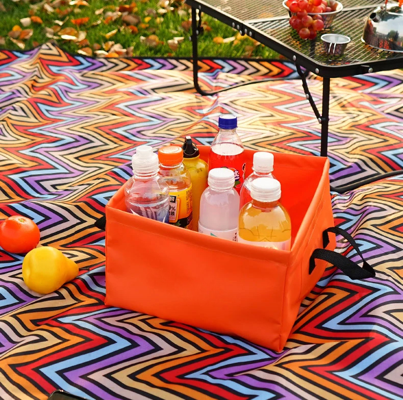6/12L/24L Water Storage Container Foldable Portable Water Canister with Handle Large Capacity for Fishing Picnic for Home Gardening