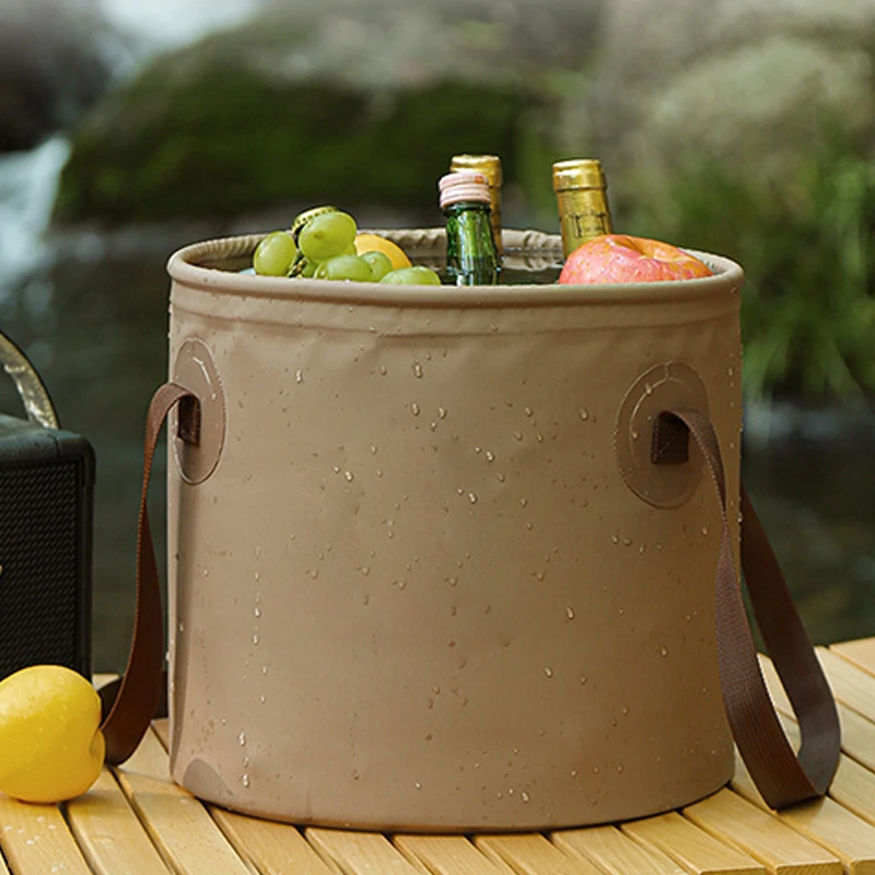 6/12L/24L Water Storage Container Foldable Portable Water Canister with Handle Large Capacity for Fishing Picnic for Home Gardening