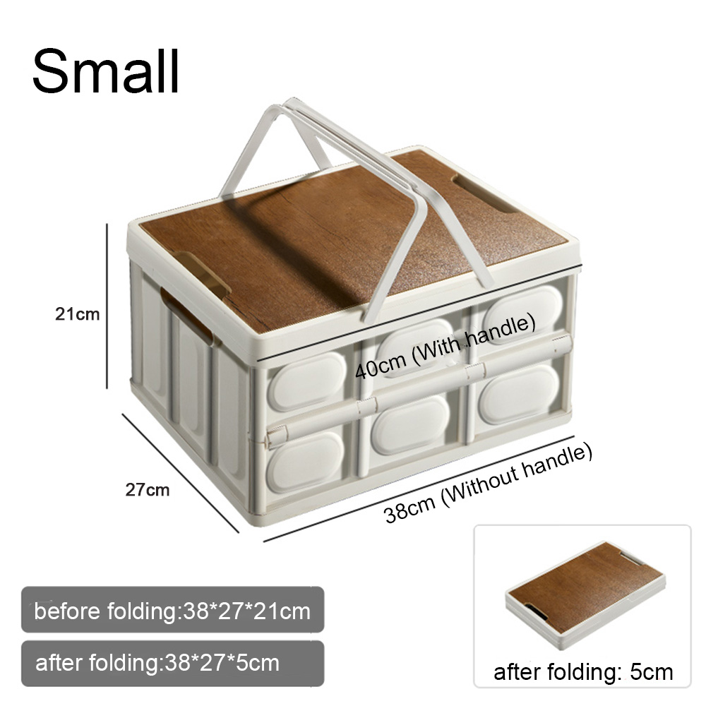 Foldable Storage Box 45L Small Capacity Portable Outdoor Camping Box