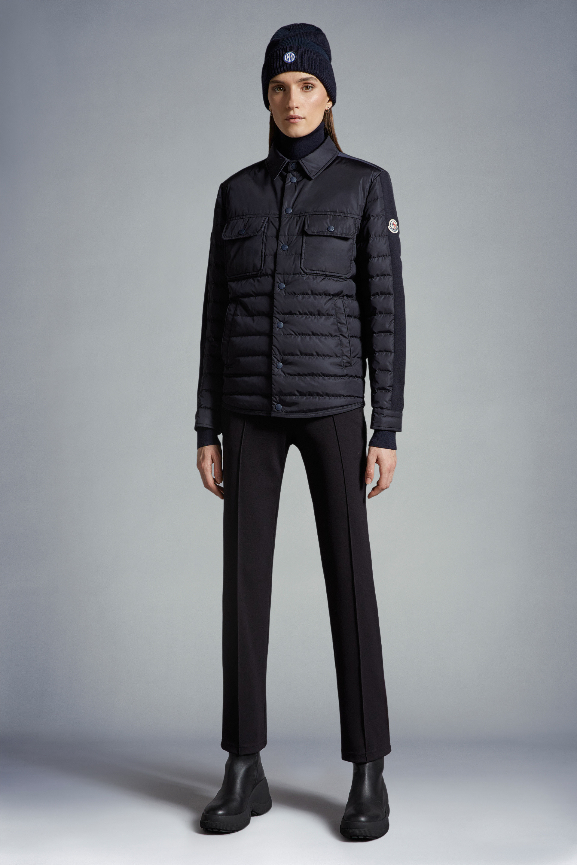 Inter x Moncler Down Shacket