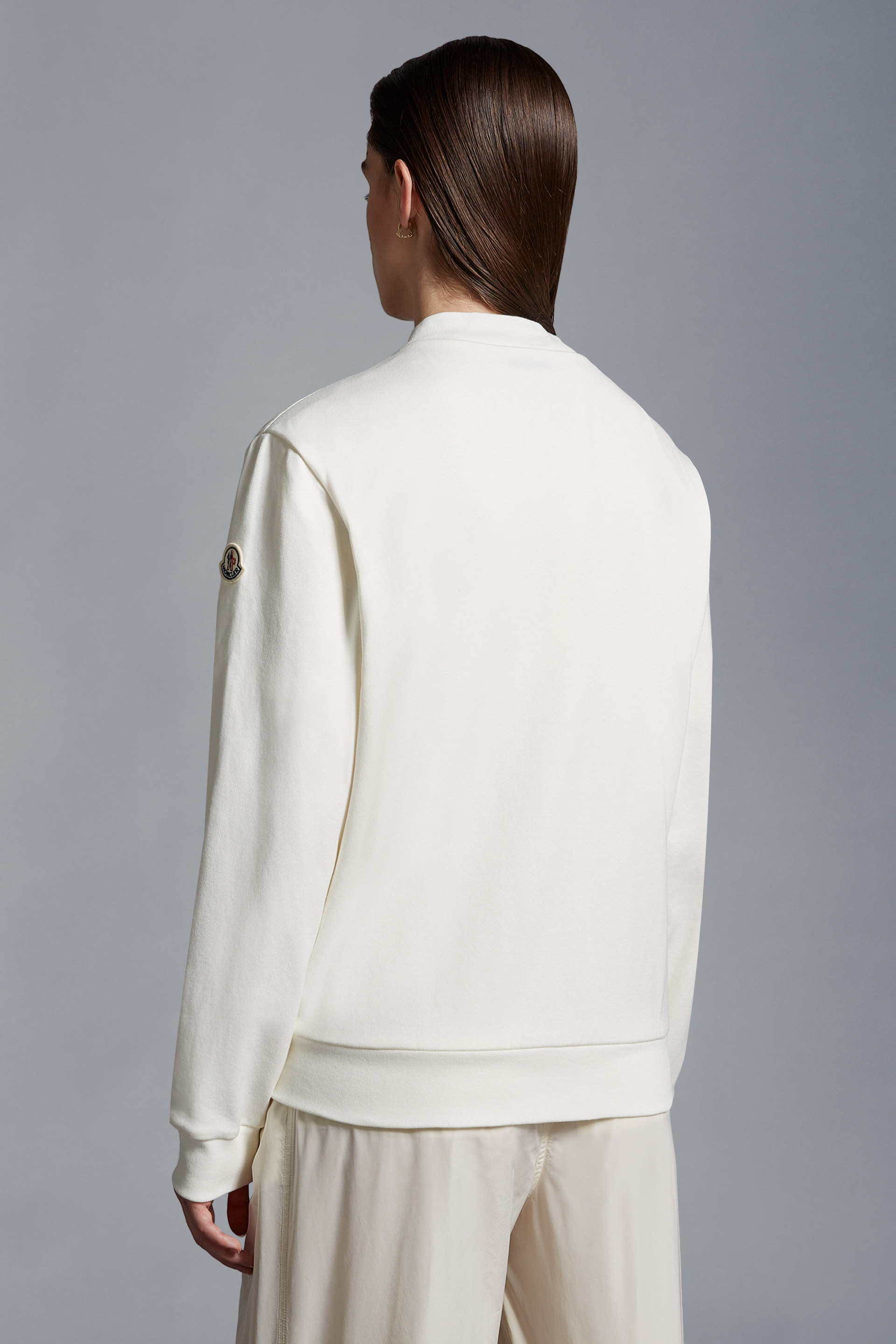 Padded Zip-Up Sweatshirt