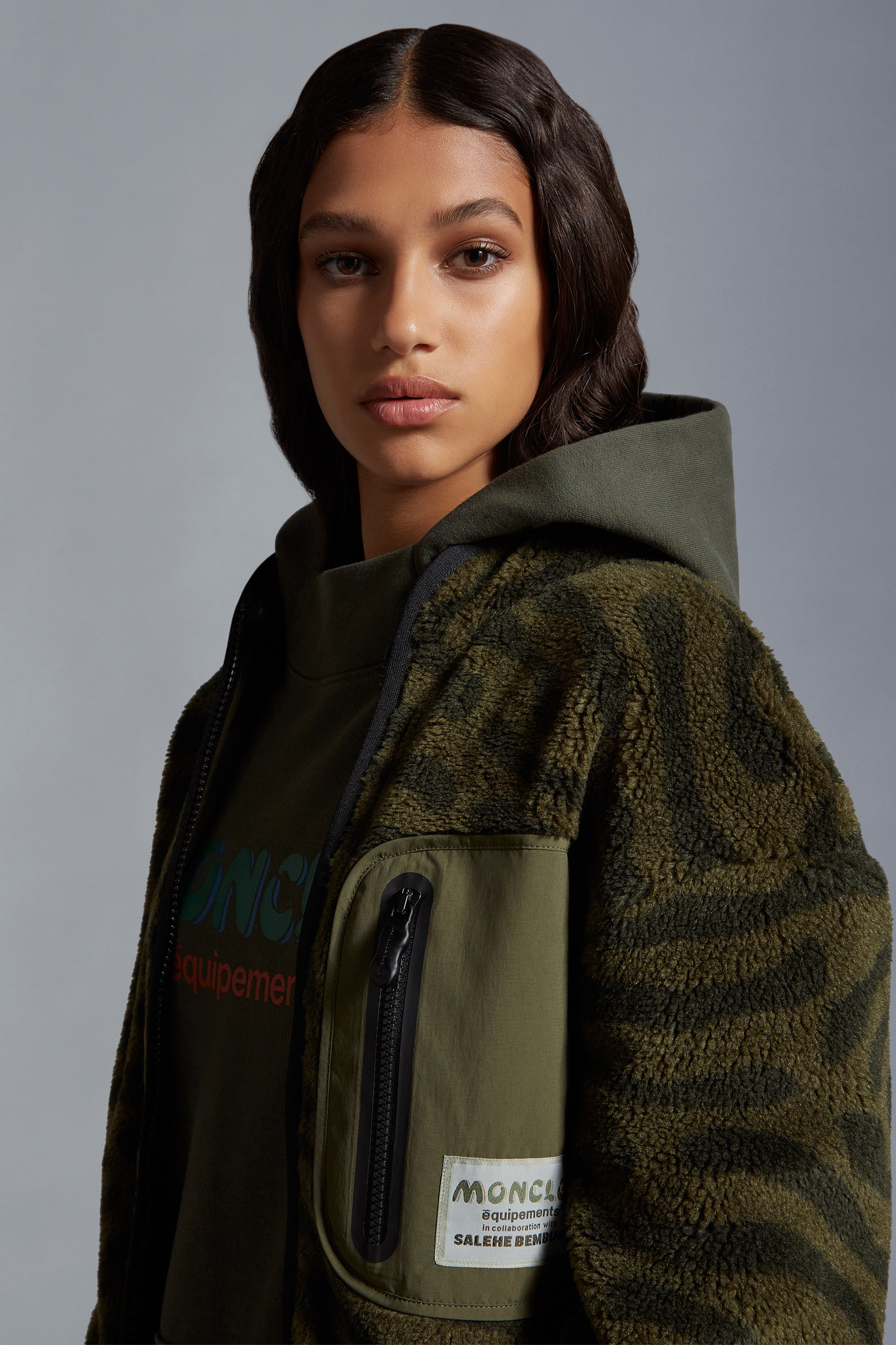 Teddy Zip-Up Sweatshirt