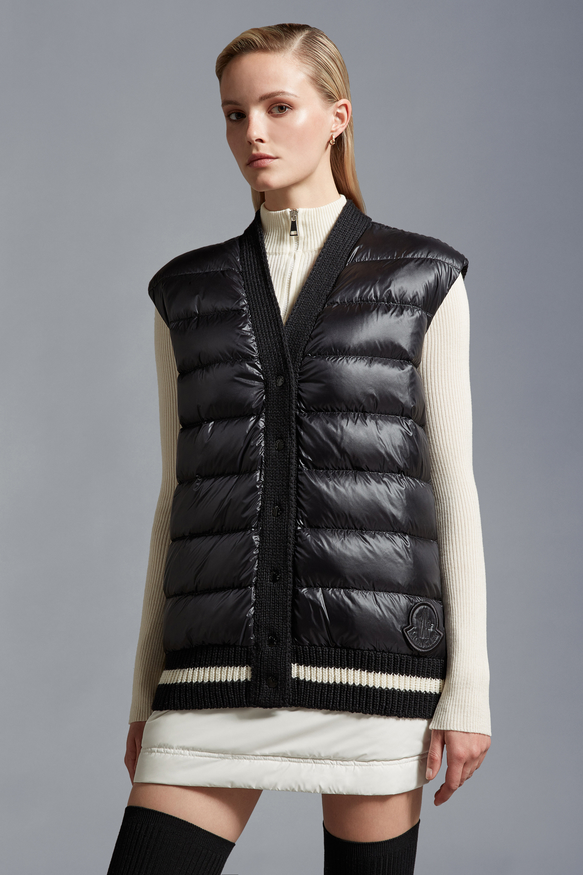 Padded Wool Vest