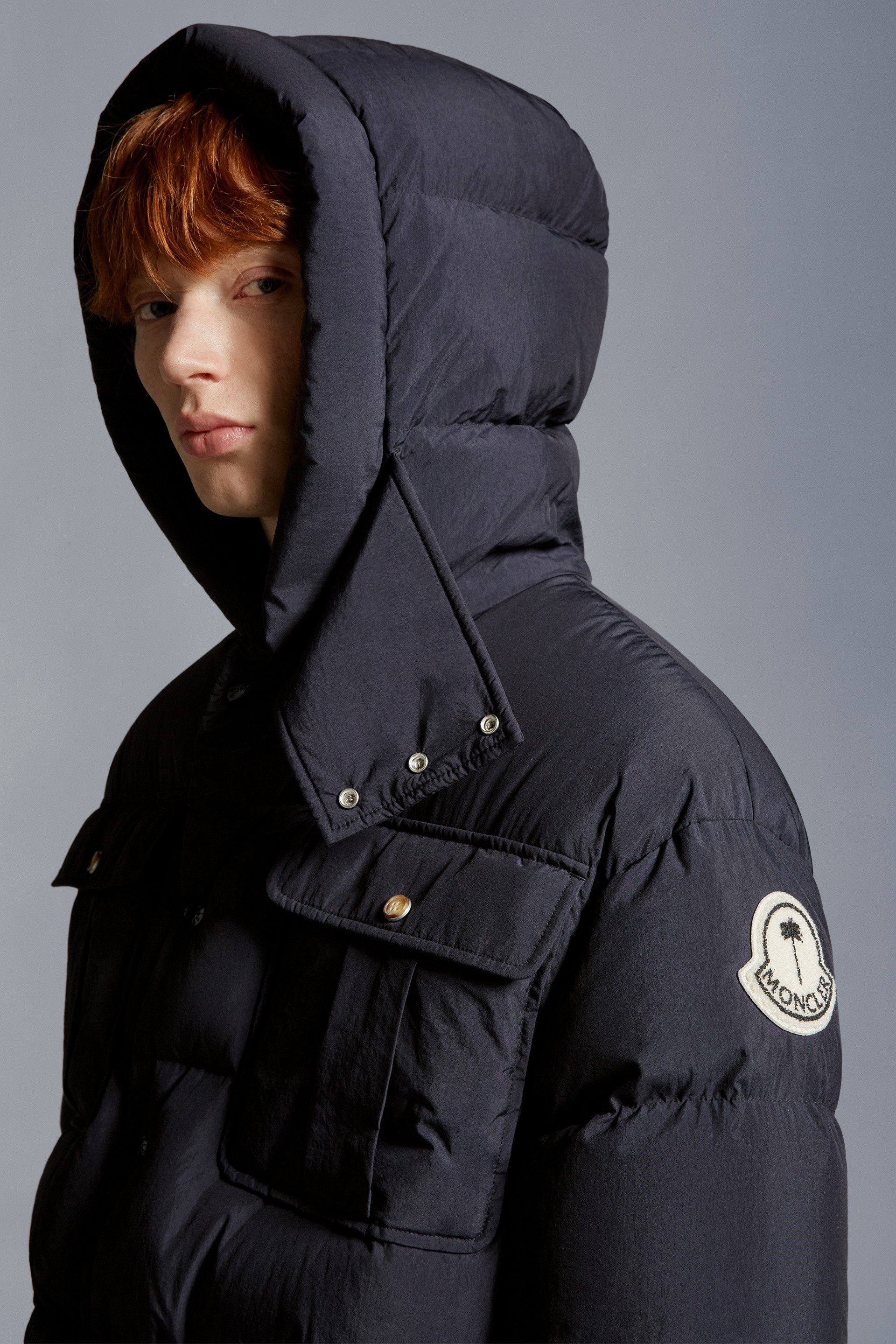 Pentaflake Long Down Jacket