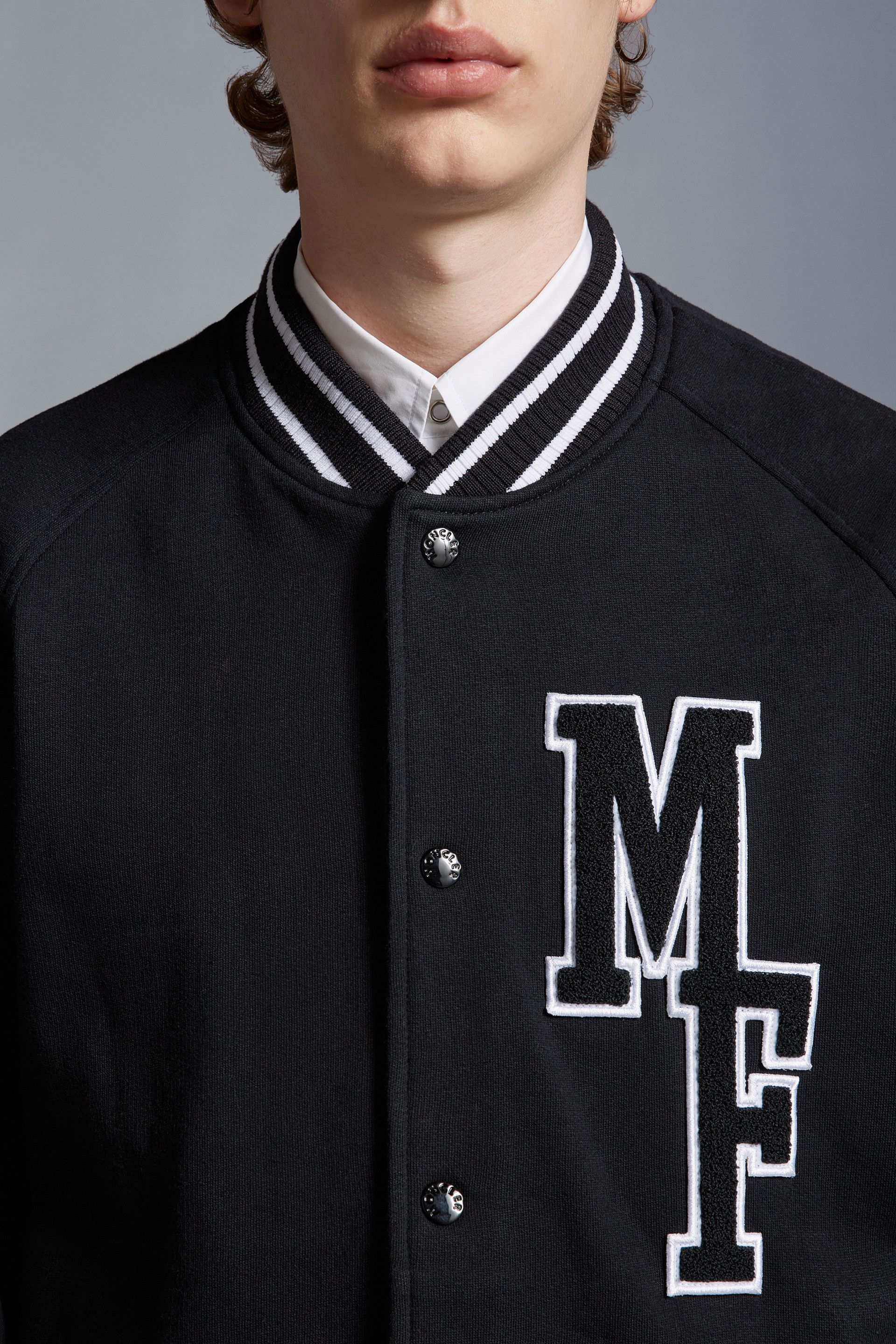 Varsity Fleece Cardigan