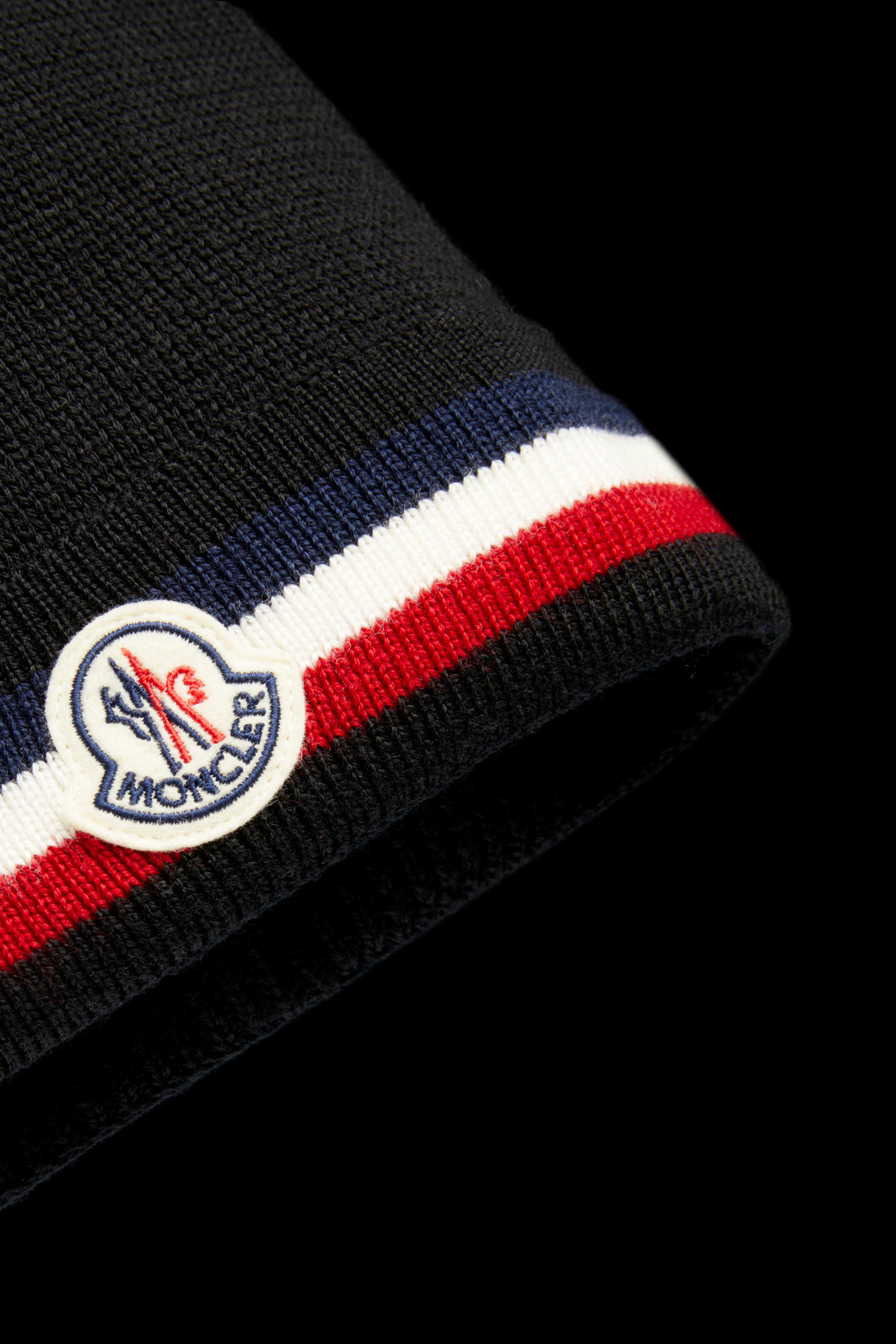 Tricolor Wool Beanie