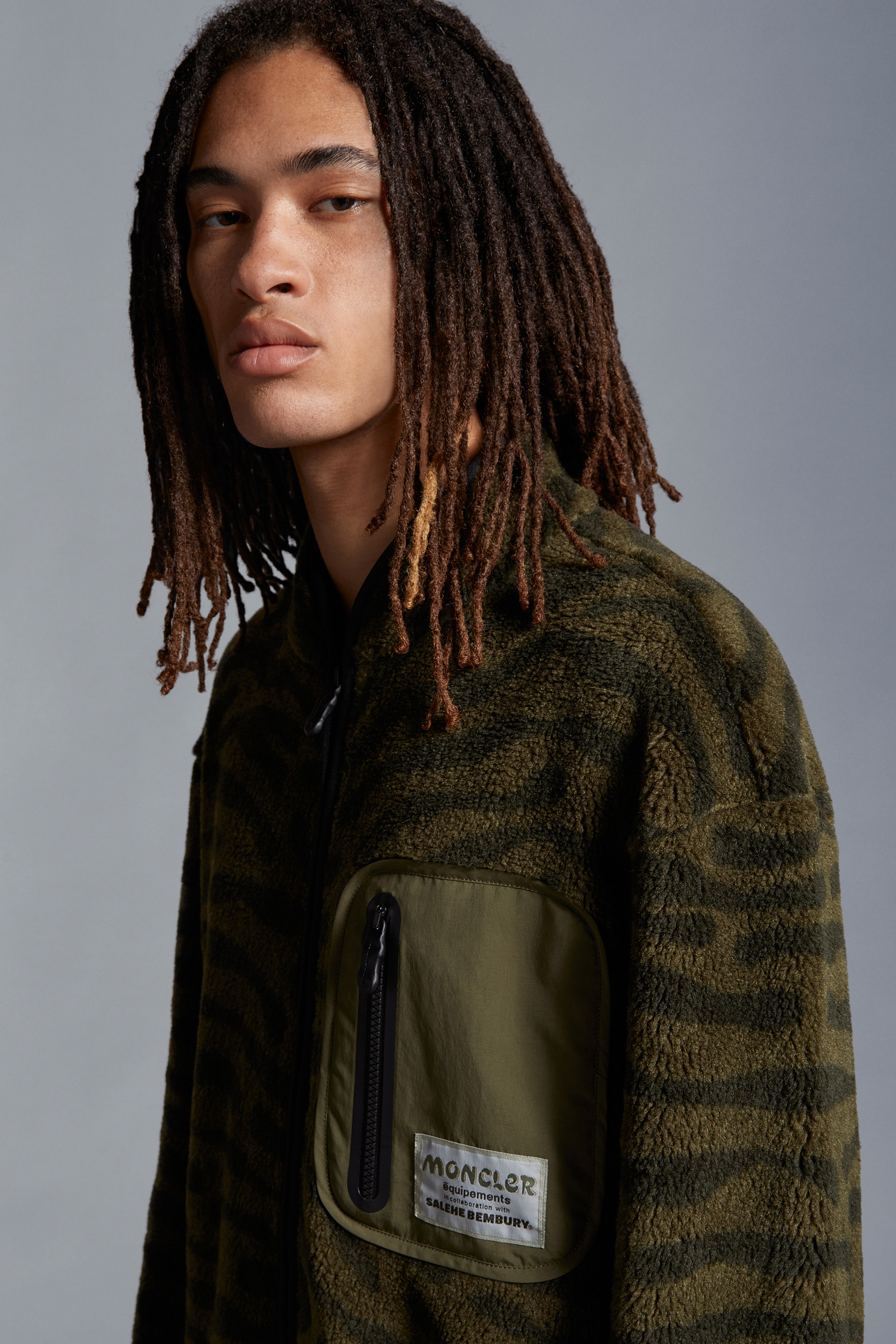 Teddy Zip-Up Sweatshirt