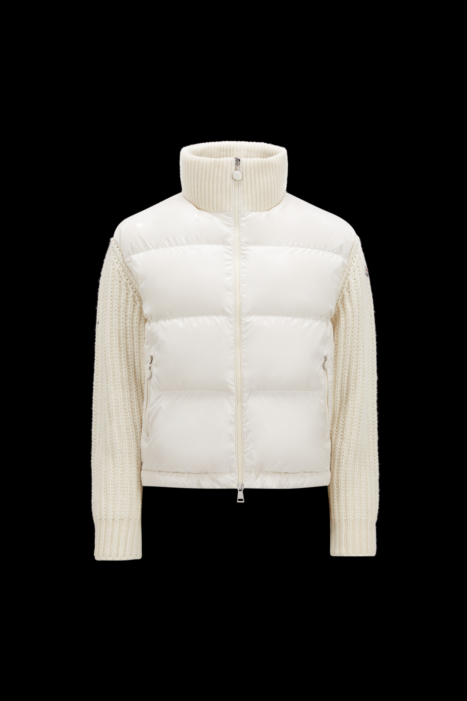 Padded Wool Cardigan