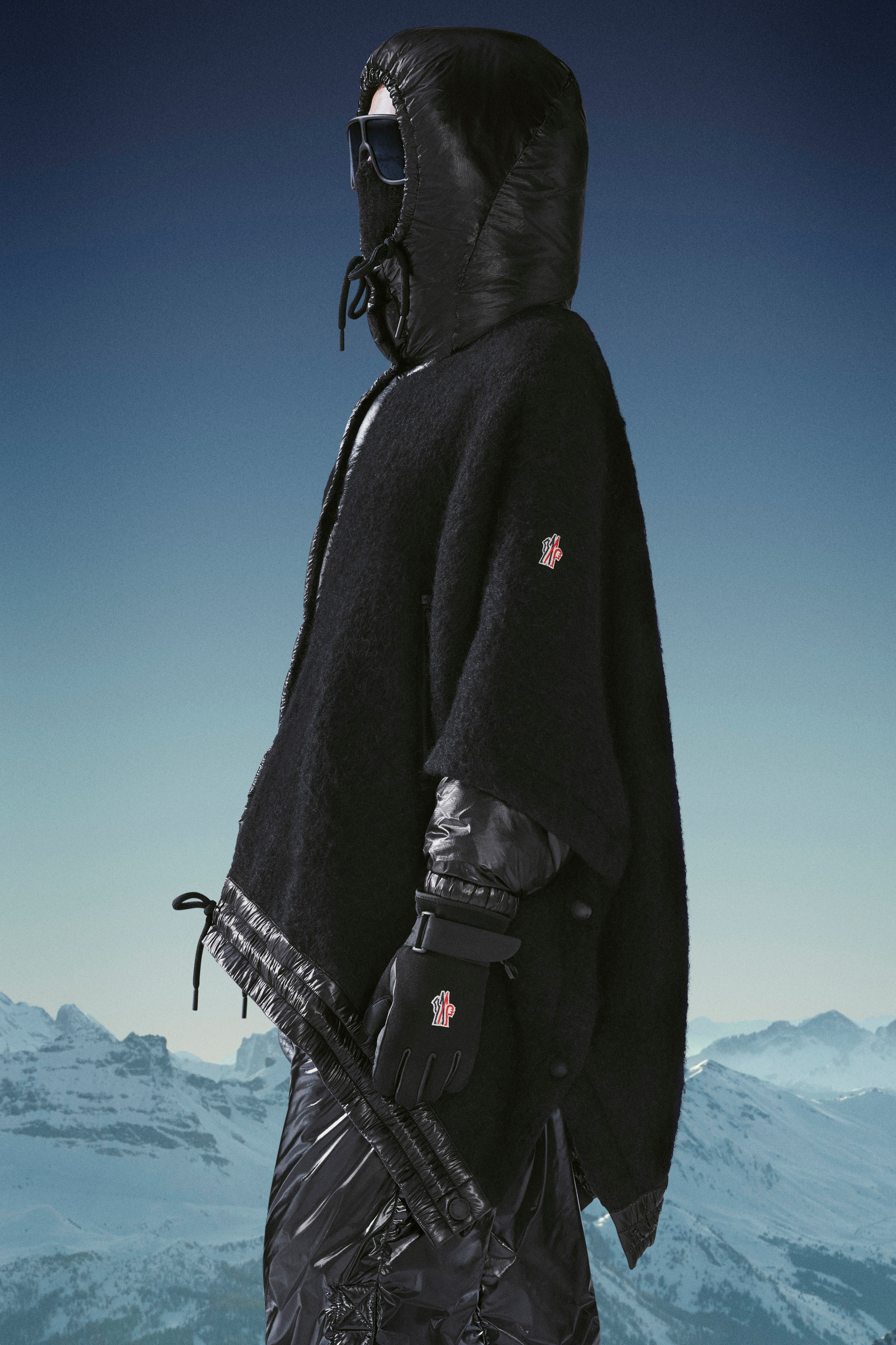 Mohair, Wool & Alpaca Cape