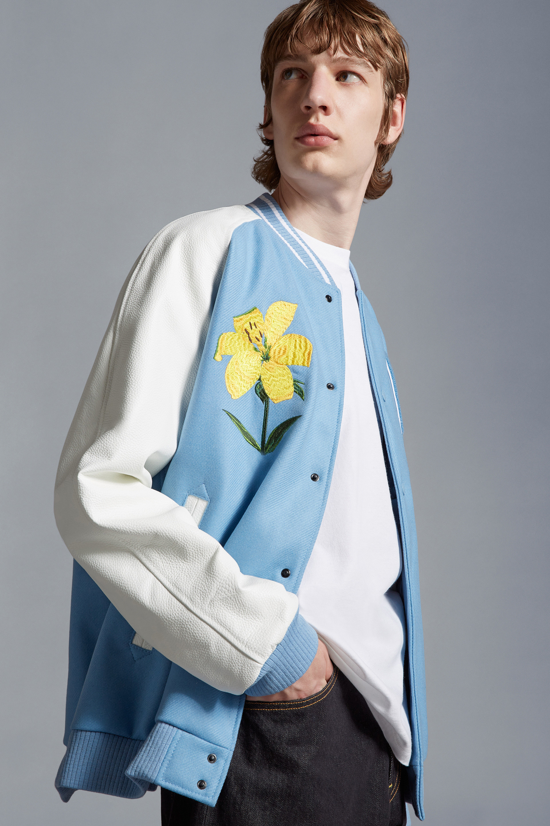 Celsia Down Varsity Jacket