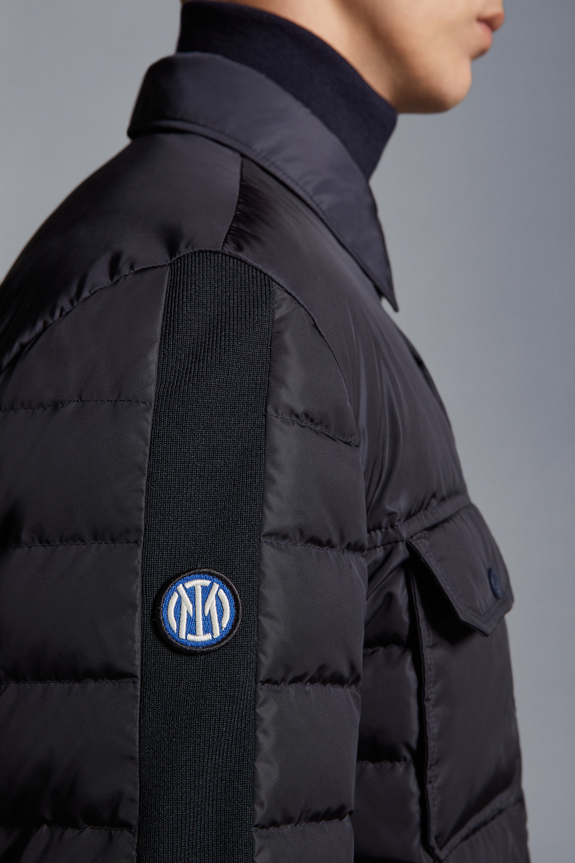 Inter x Moncler Down Shacket