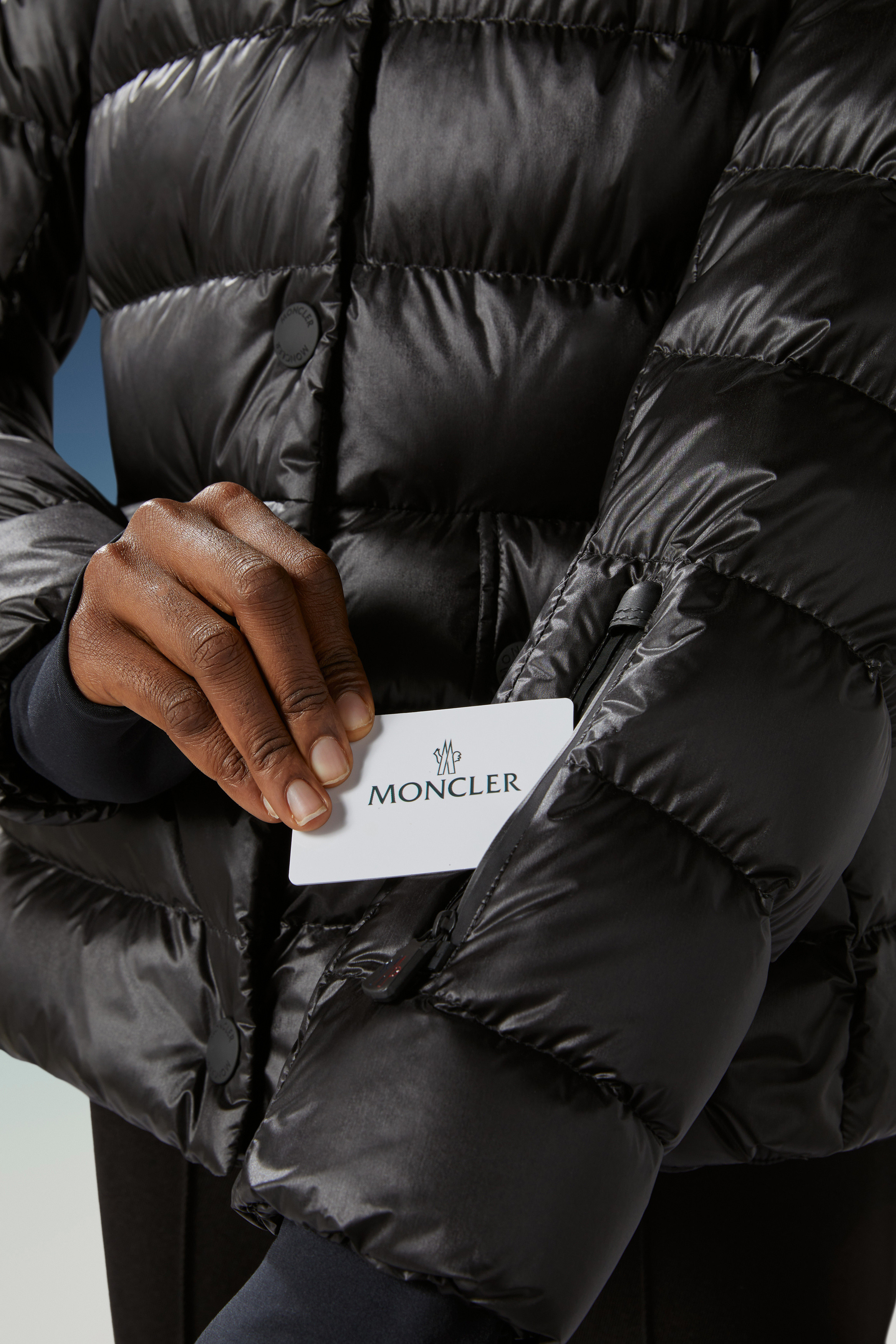 Armoniques Short Down Jacket