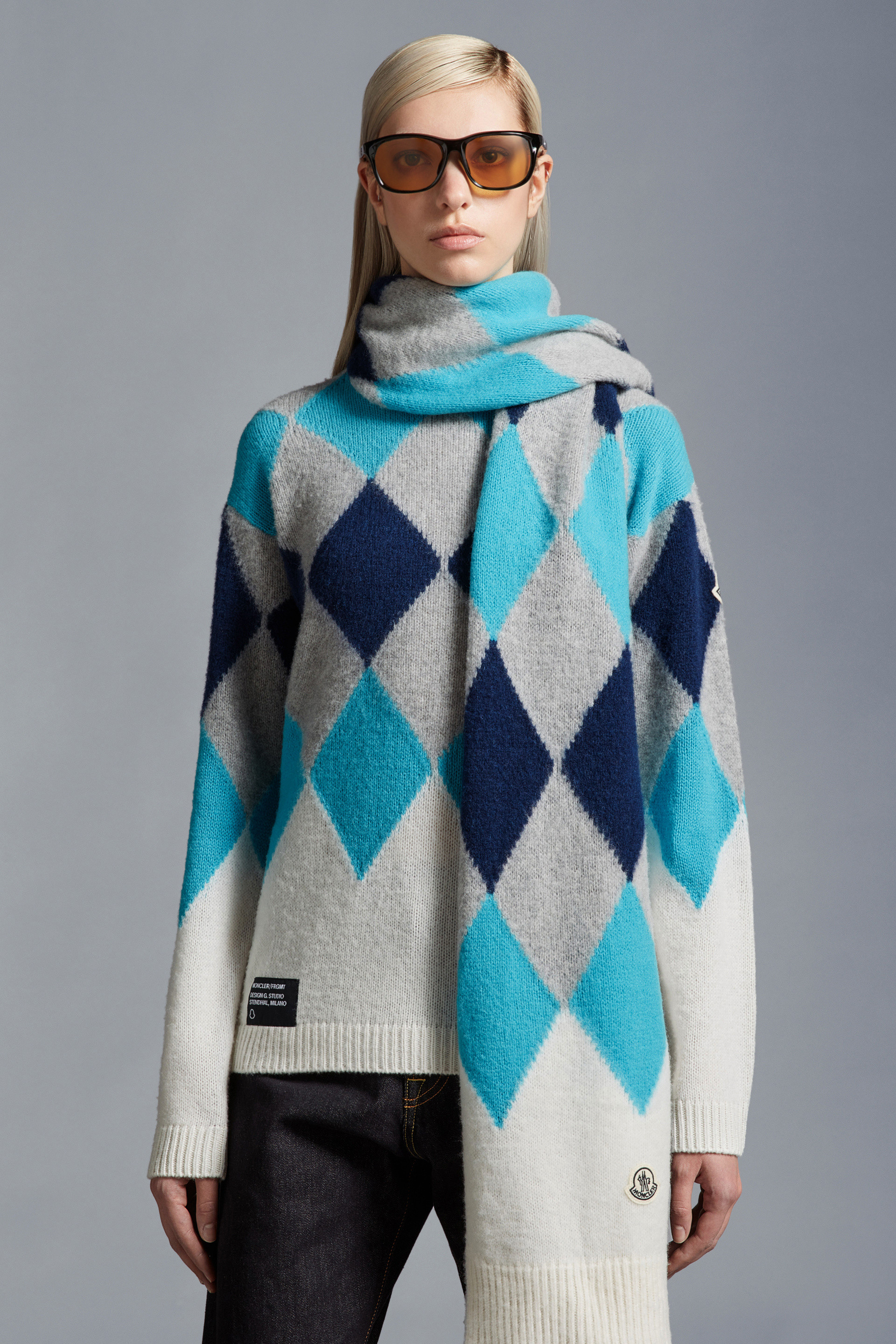 Argyle Wool & Cashmere Sweater
