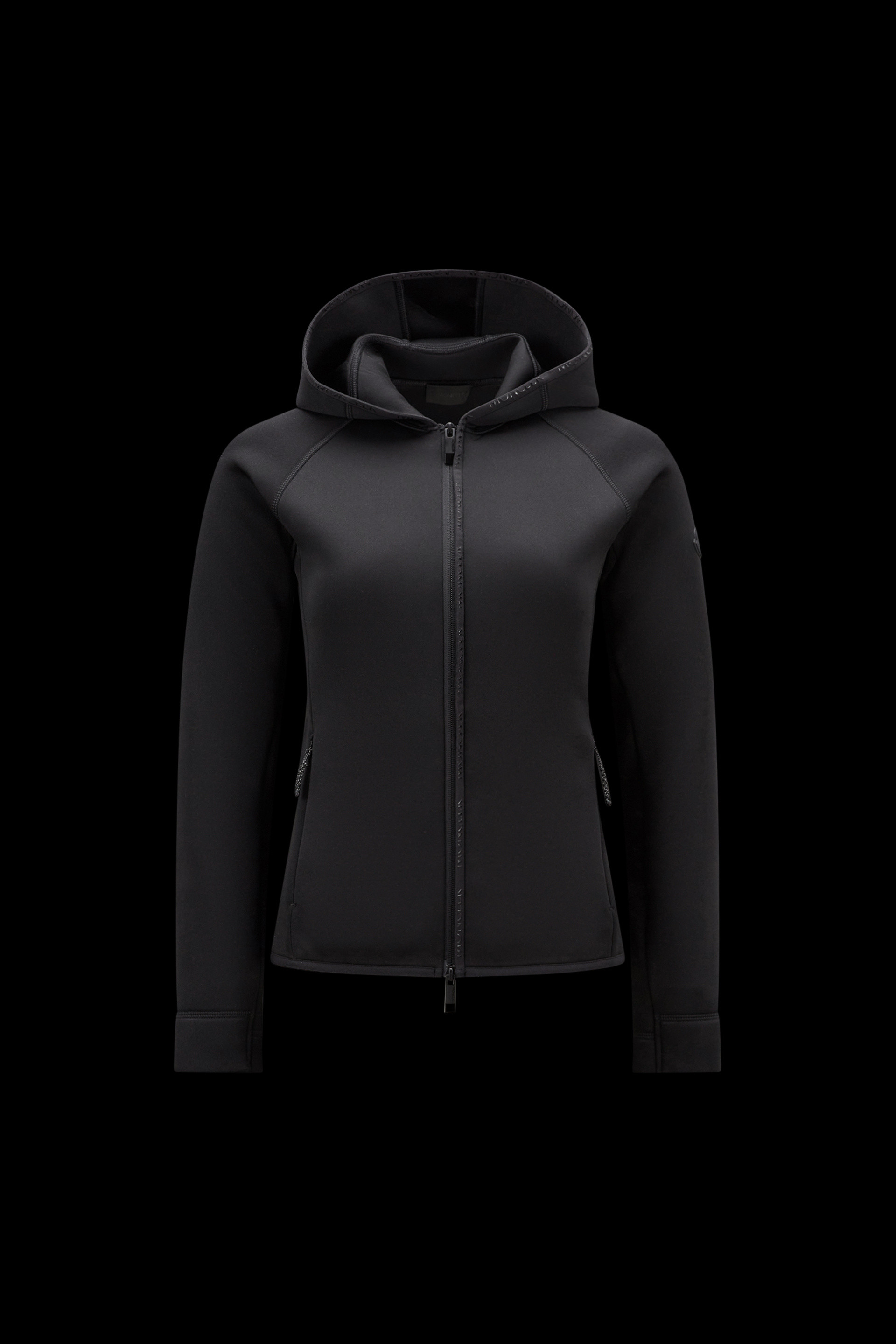 Neoprene Zip-Up Hoodie