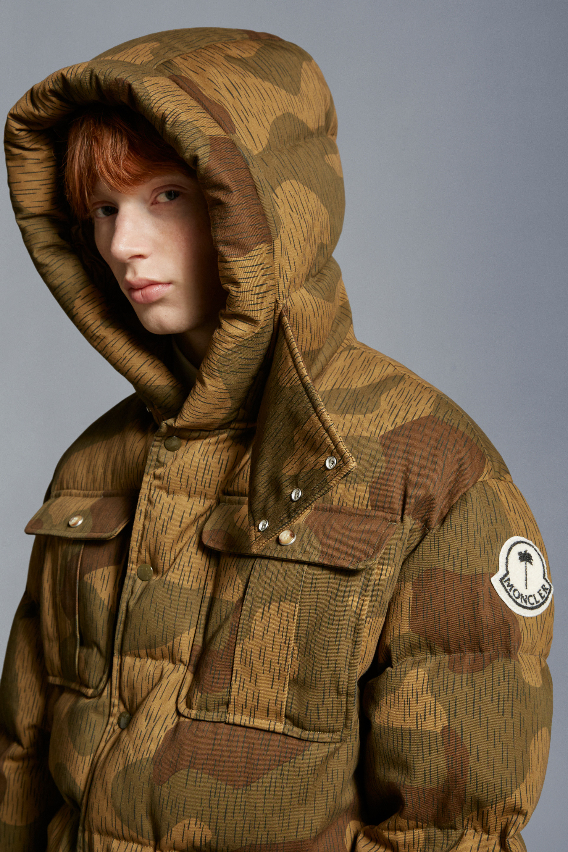 Mandelbrot Short Down Jacket