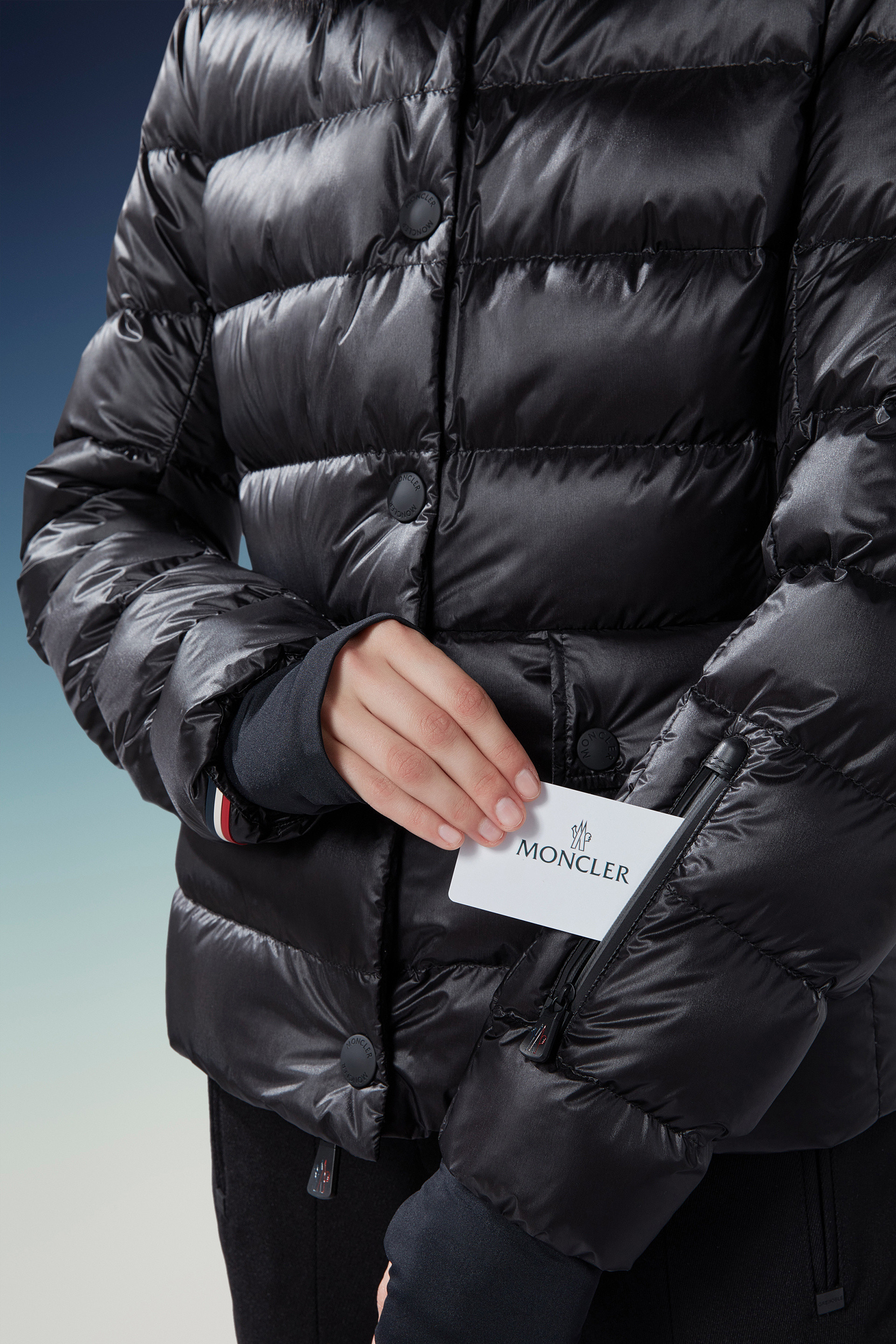 Armoniques Short Down Jacket