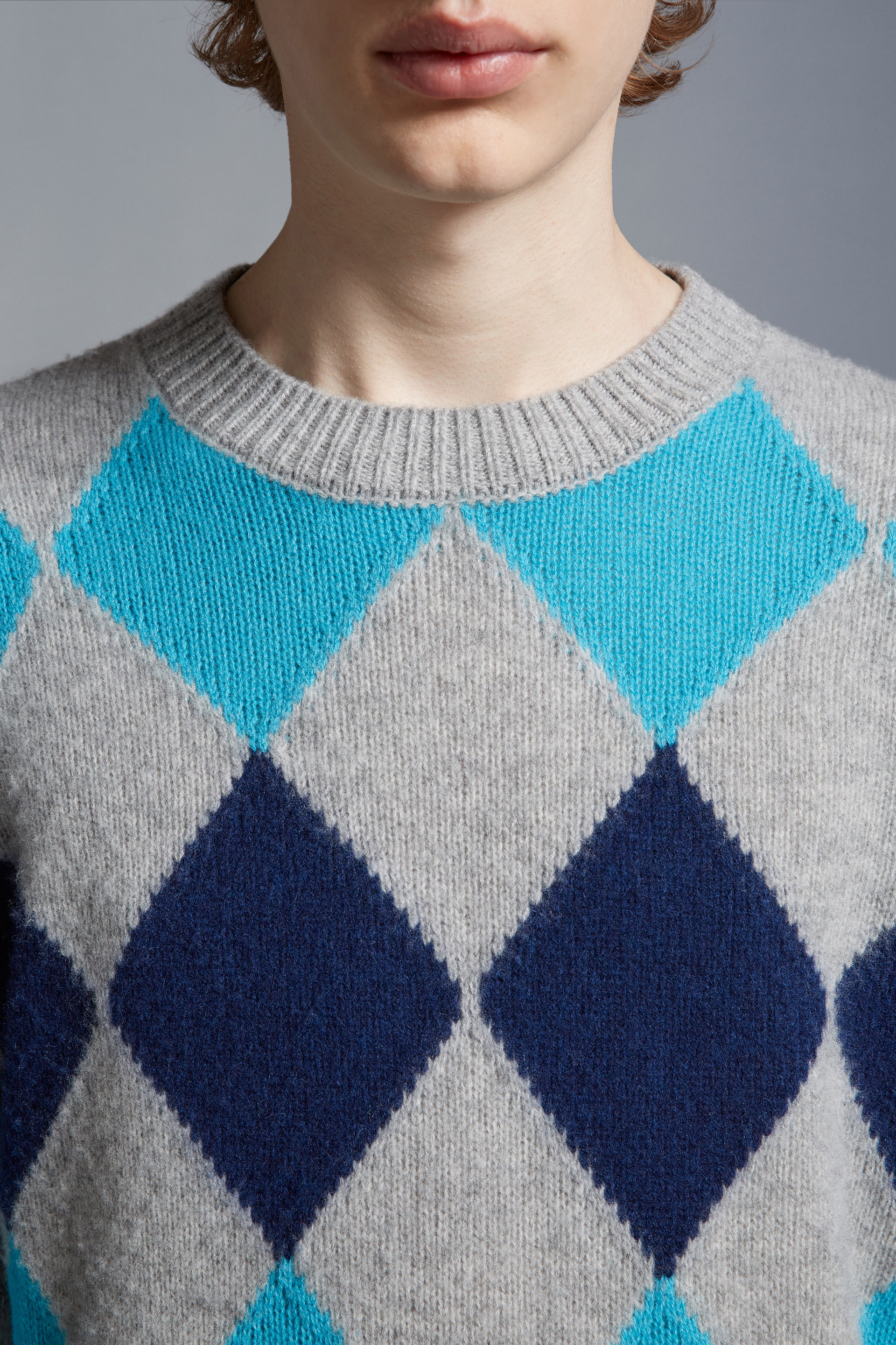 Argyle Wool & Cashmere Sweater
