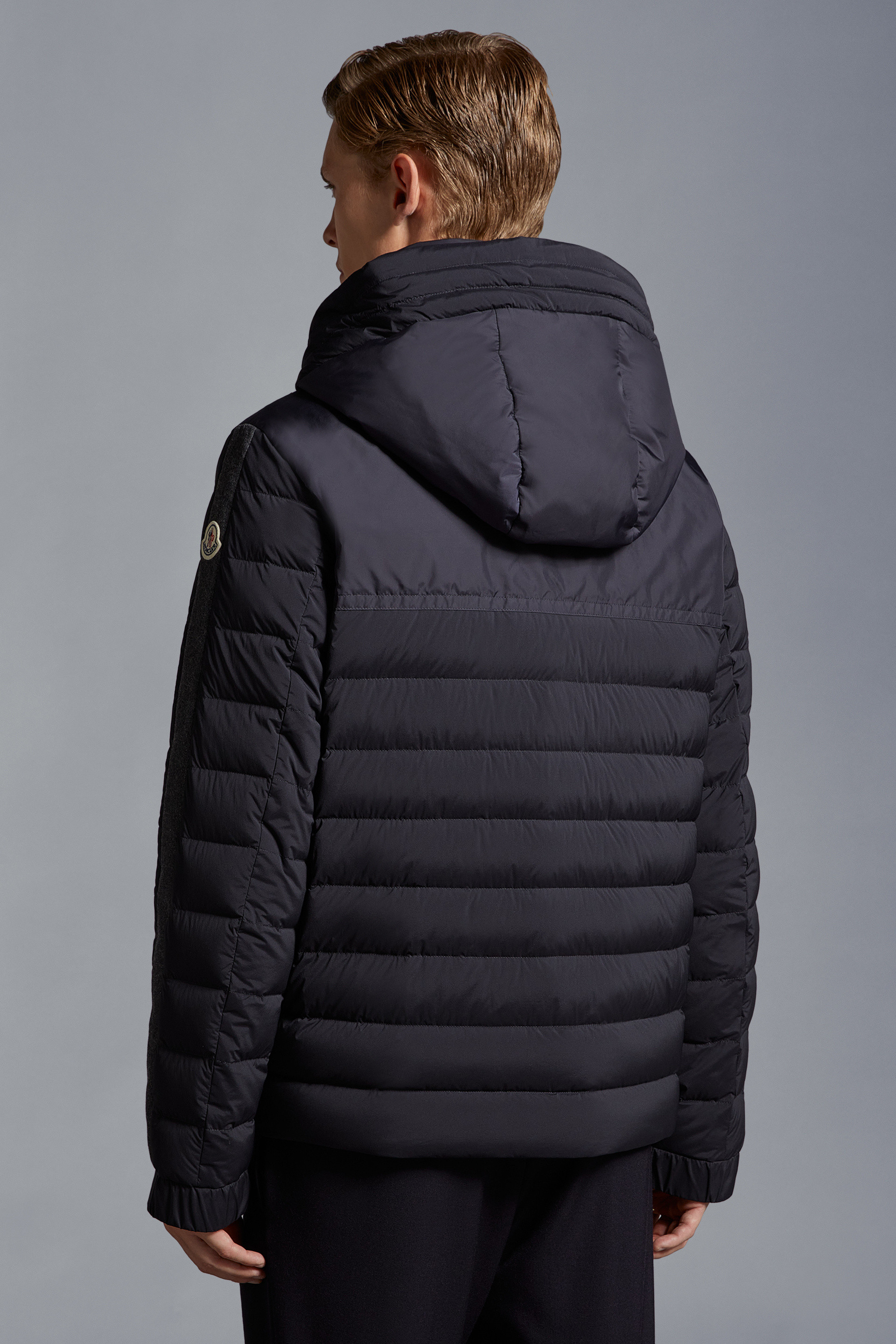Inter x Moncler Short Down Jacket