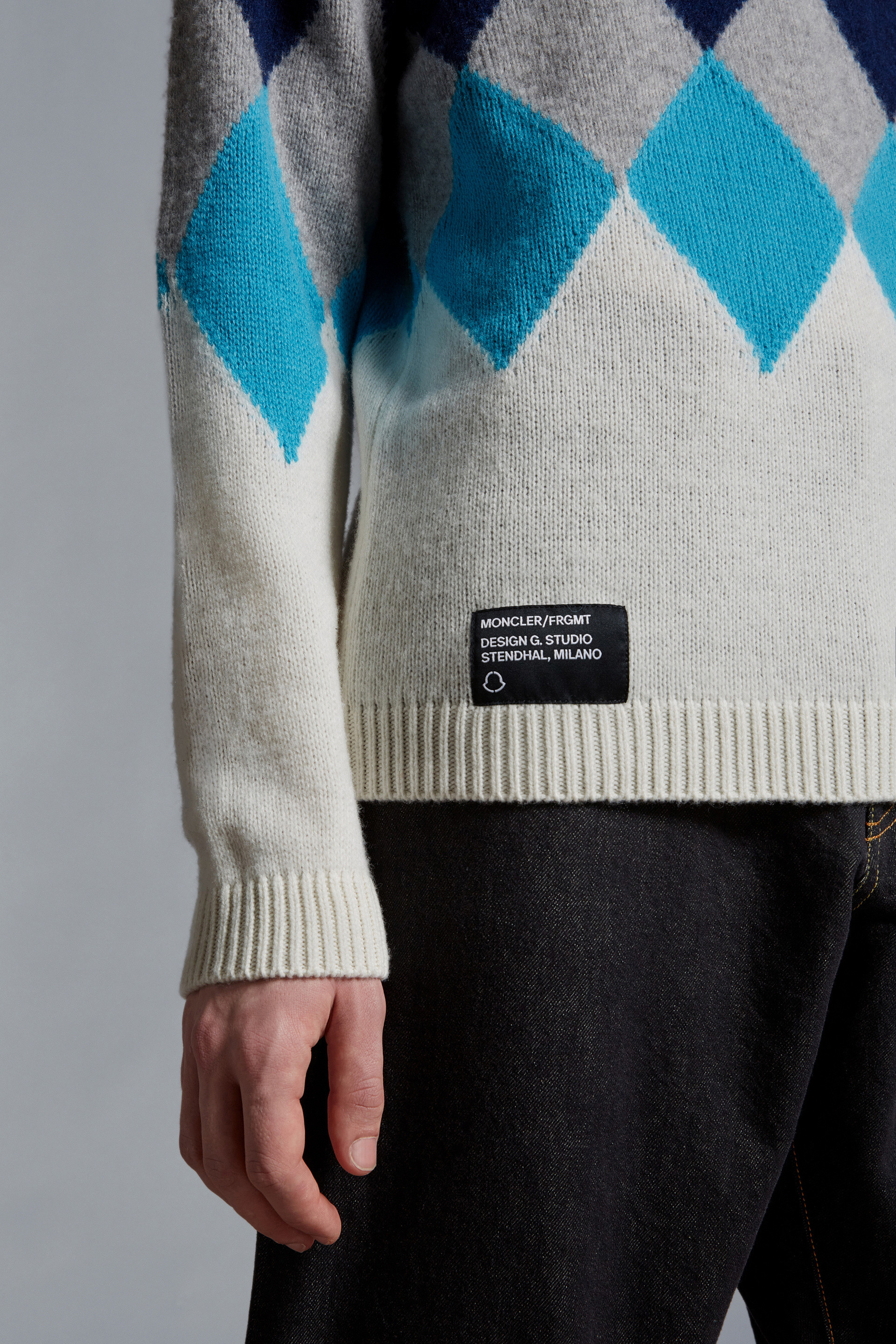 Argyle Wool & Cashmere Sweater