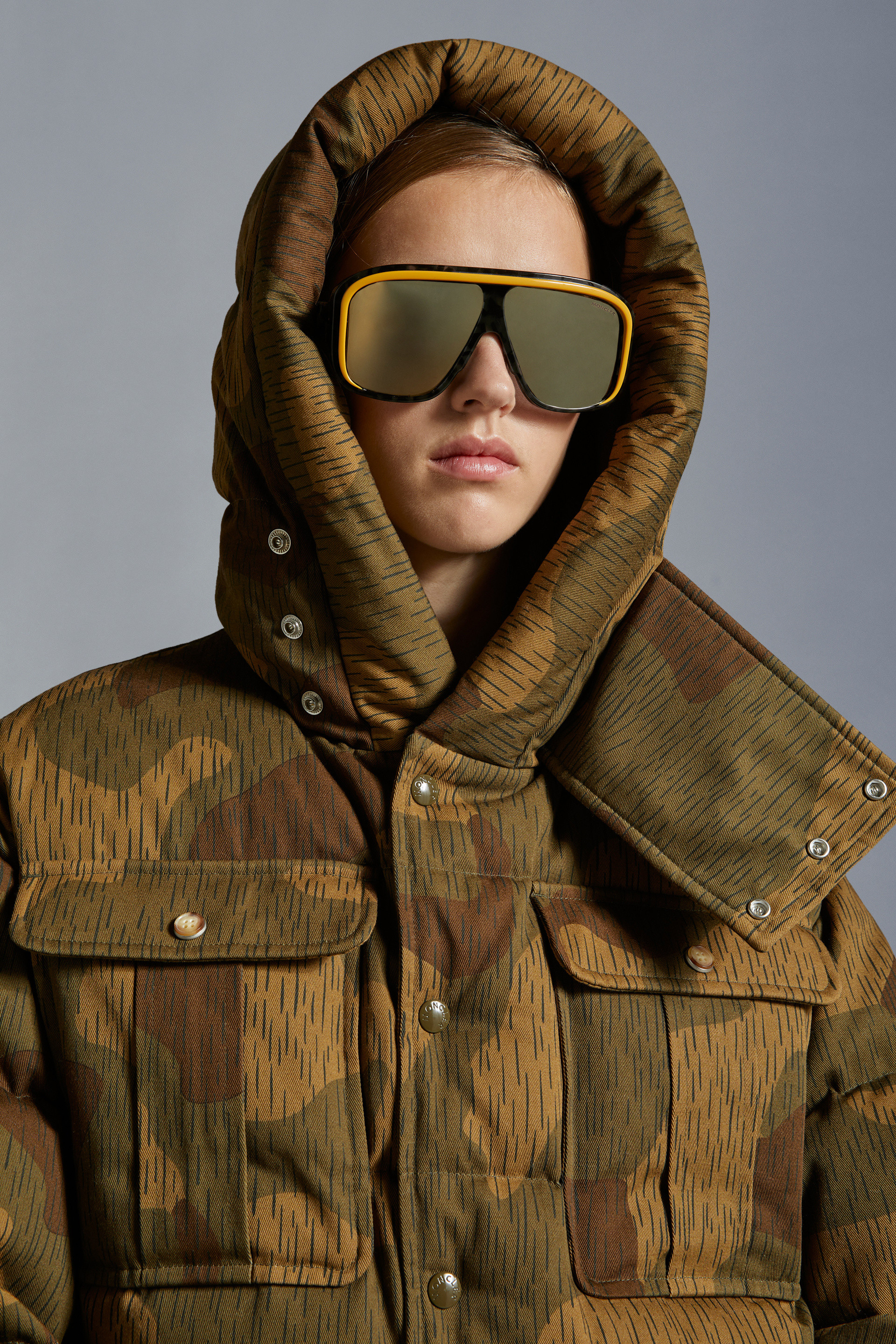 Mandelbrot Short Down Jacket