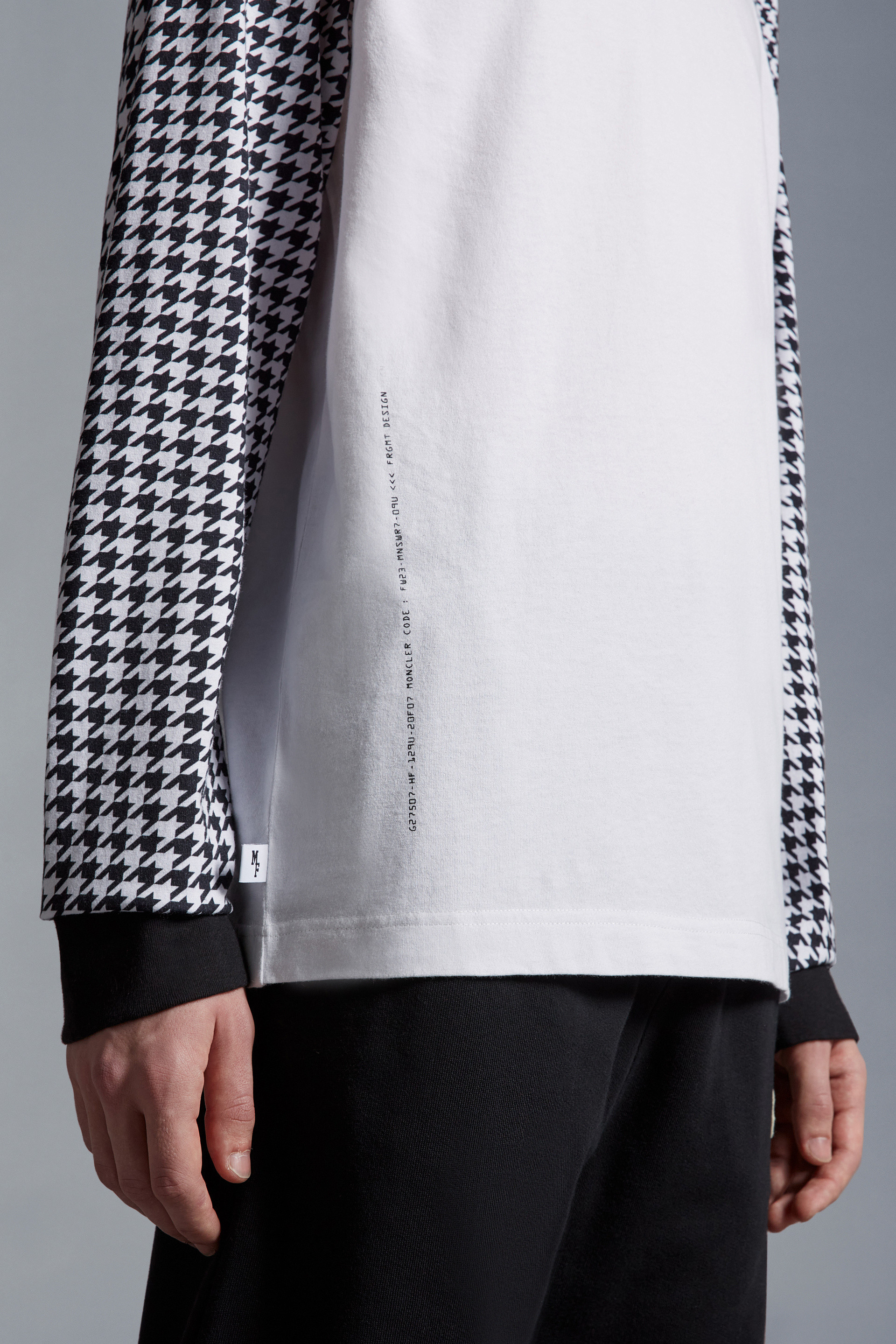 Houndstooth Long Sleeve T-Shirt
