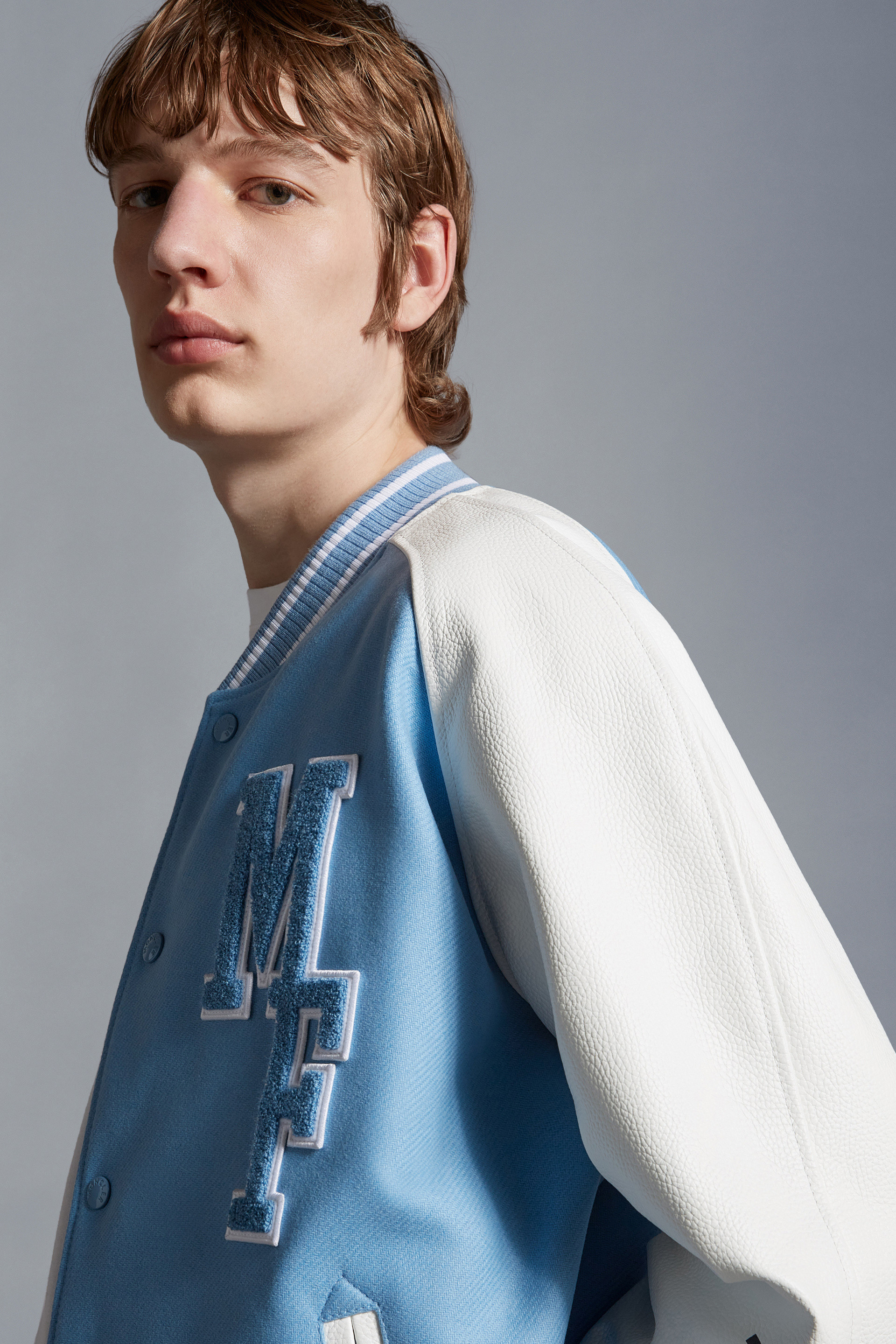 Celsia Down Varsity Jacket