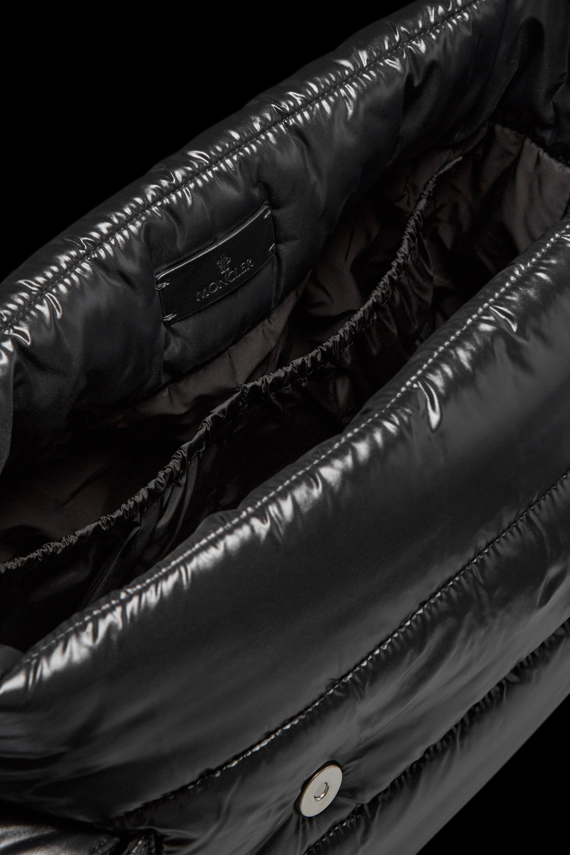 Nylon Laqué Diaper Bag