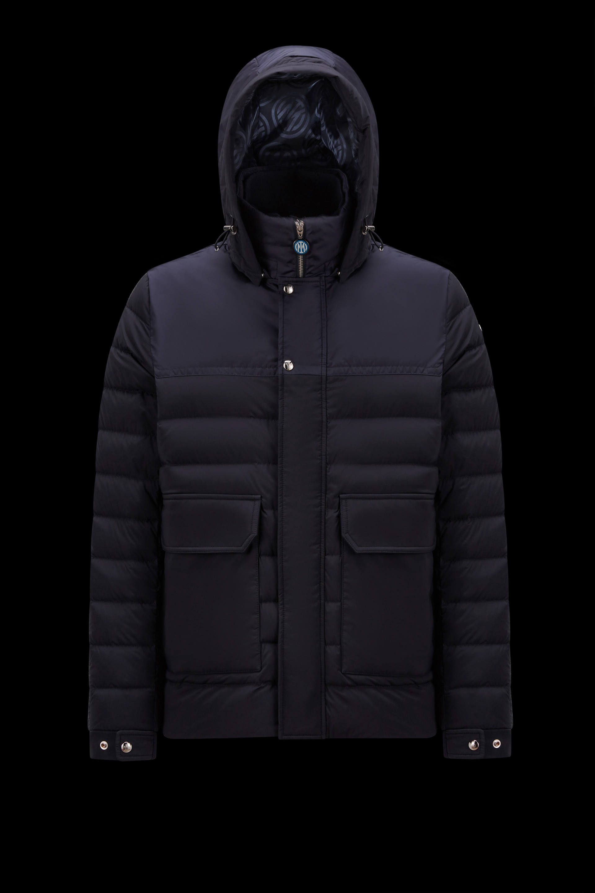 Inter x Moncler Short Down Jacket