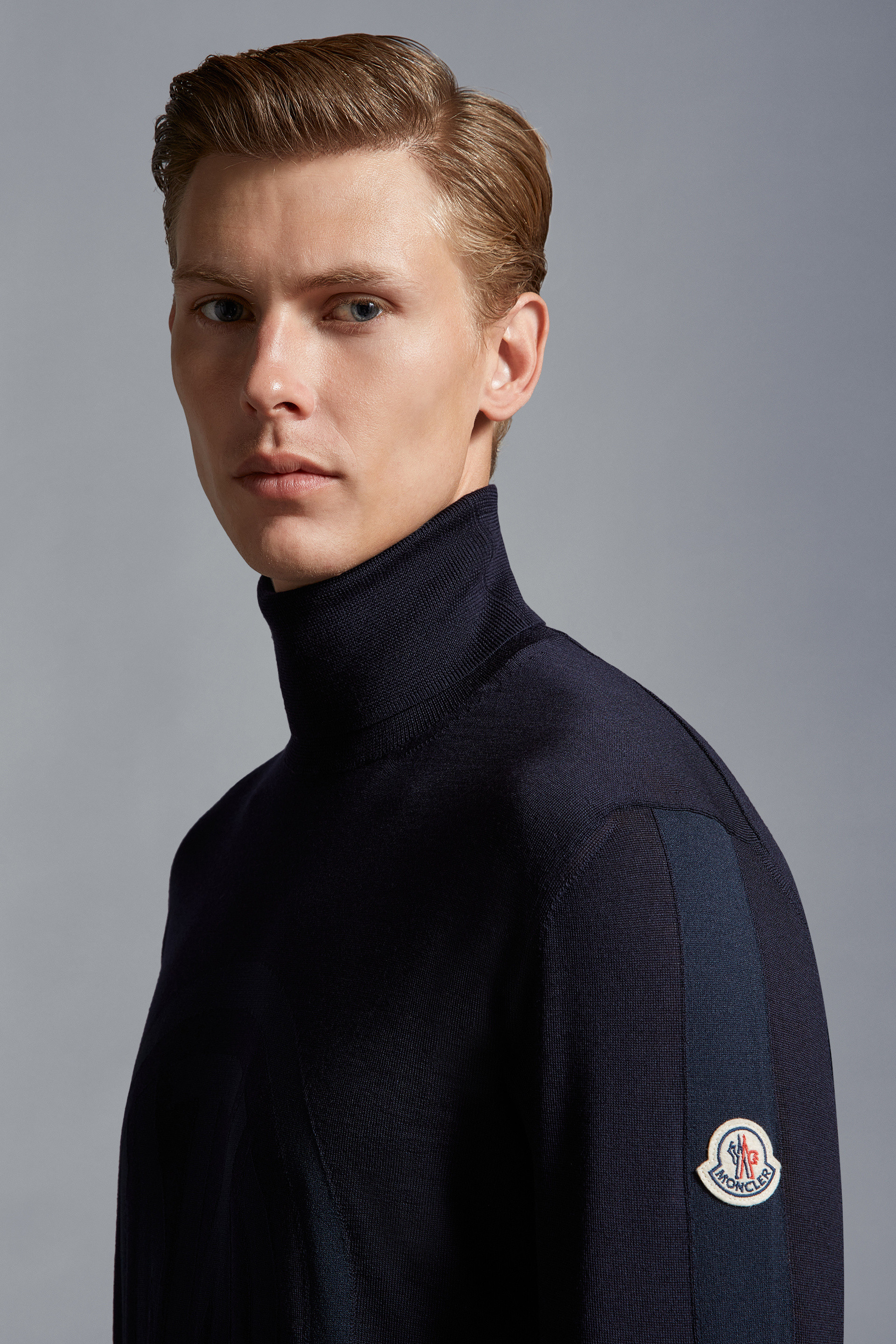 Inter x Moncler Wool Turtleneck Sweater