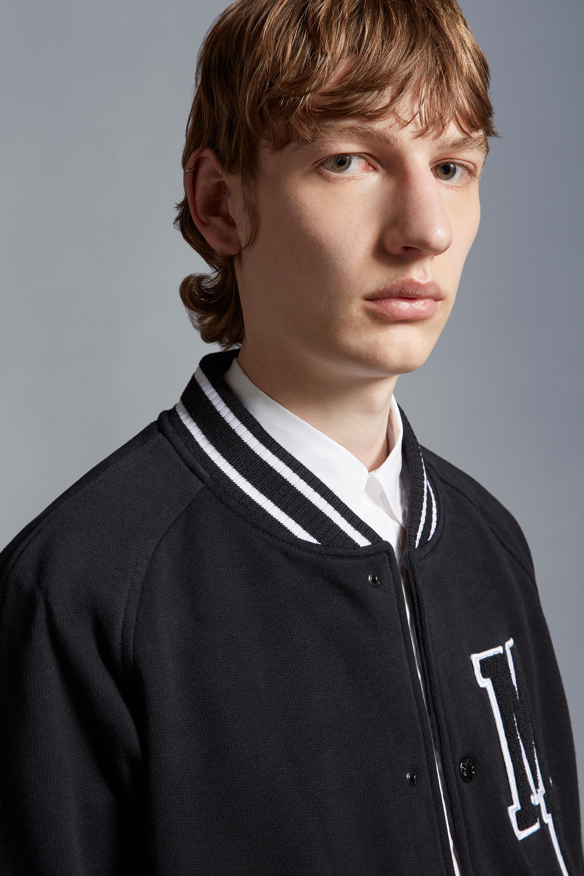 Varsity Fleece Cardigan