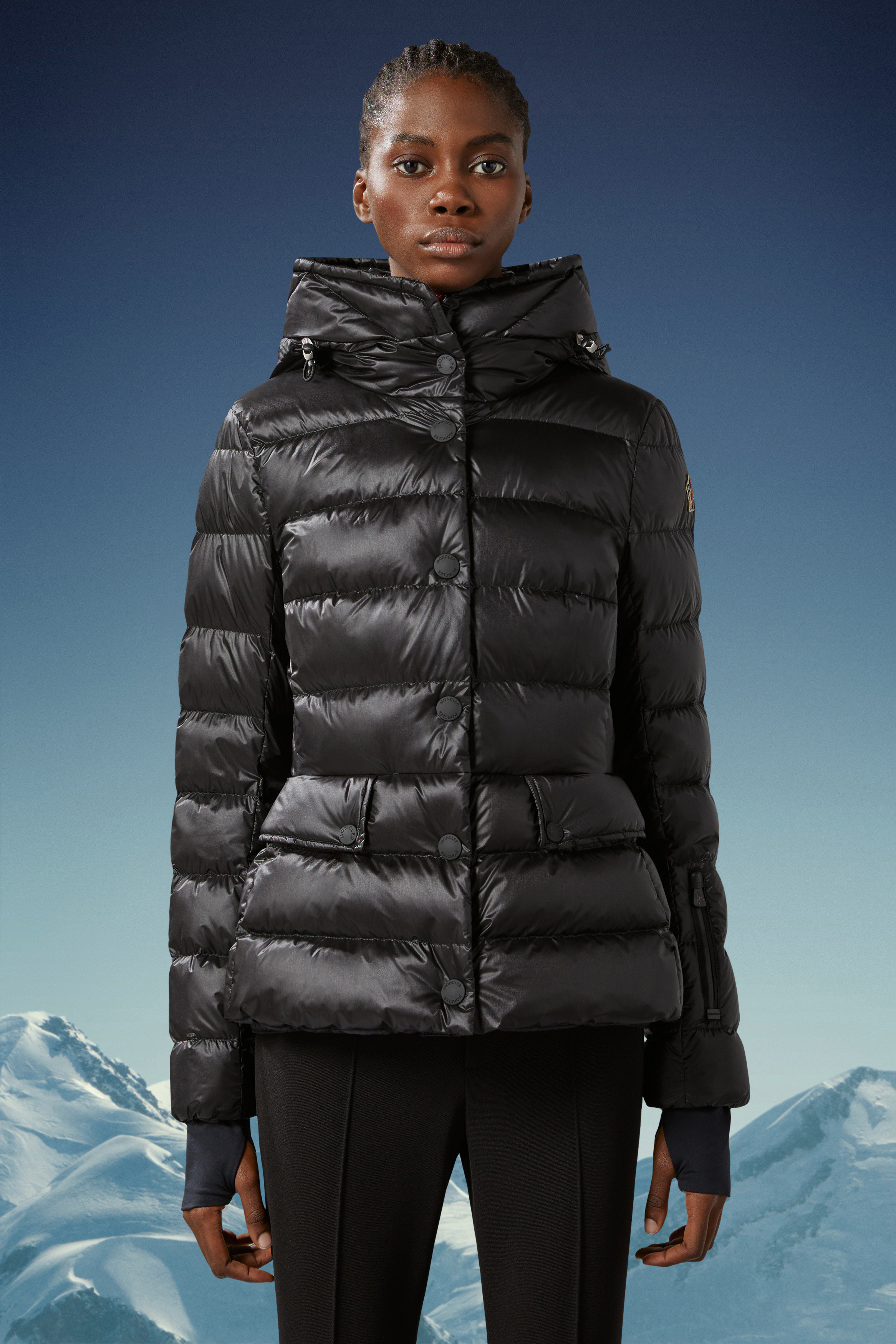 Armoniques Short Down Jacket