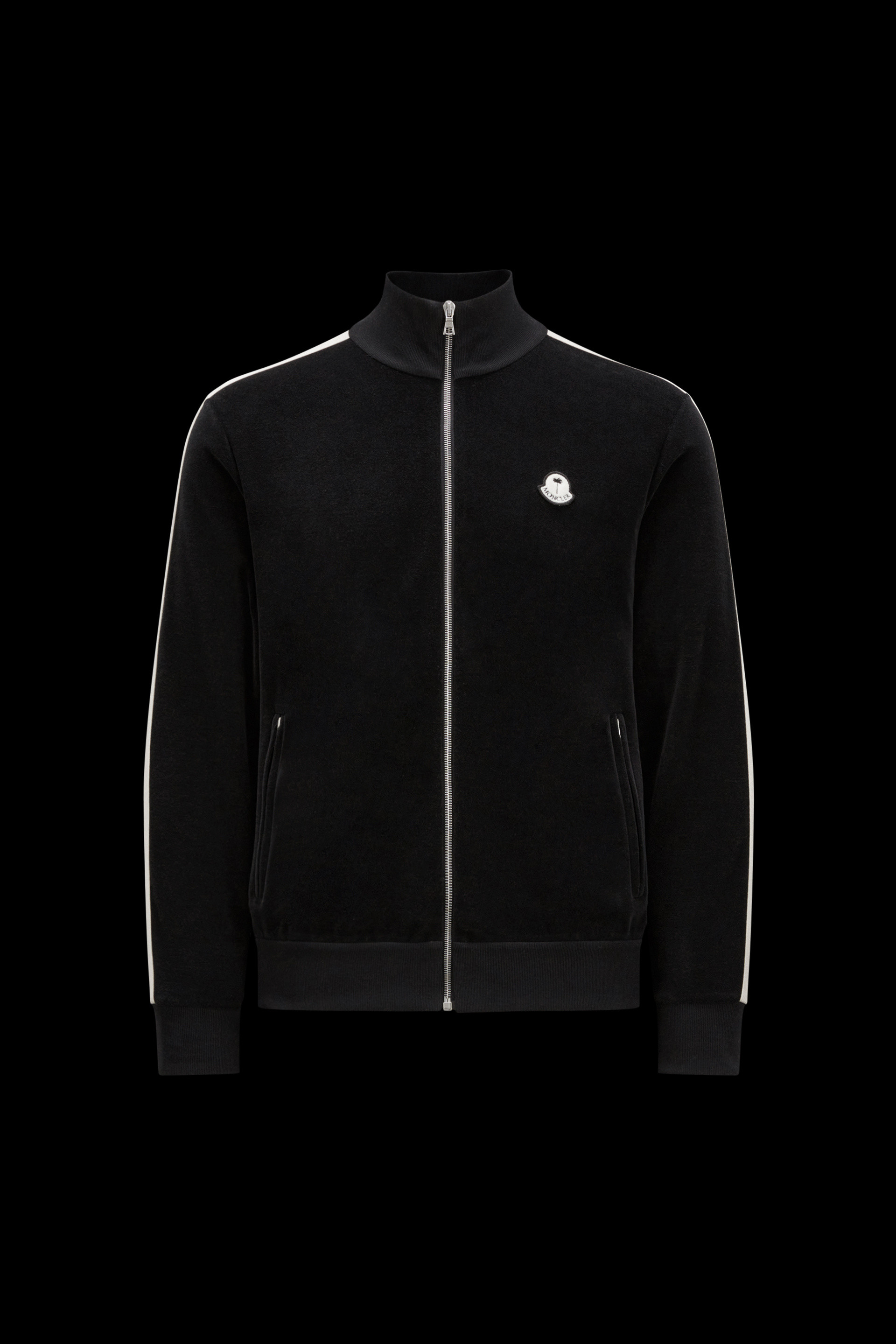 Chenille Zip-Up Sweatshirt