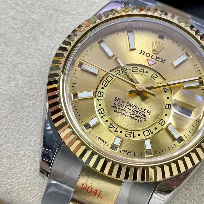 Super Clone Rolex 1:1 Sky-Dweller 9001 Movement  M326933-0001 Watch
