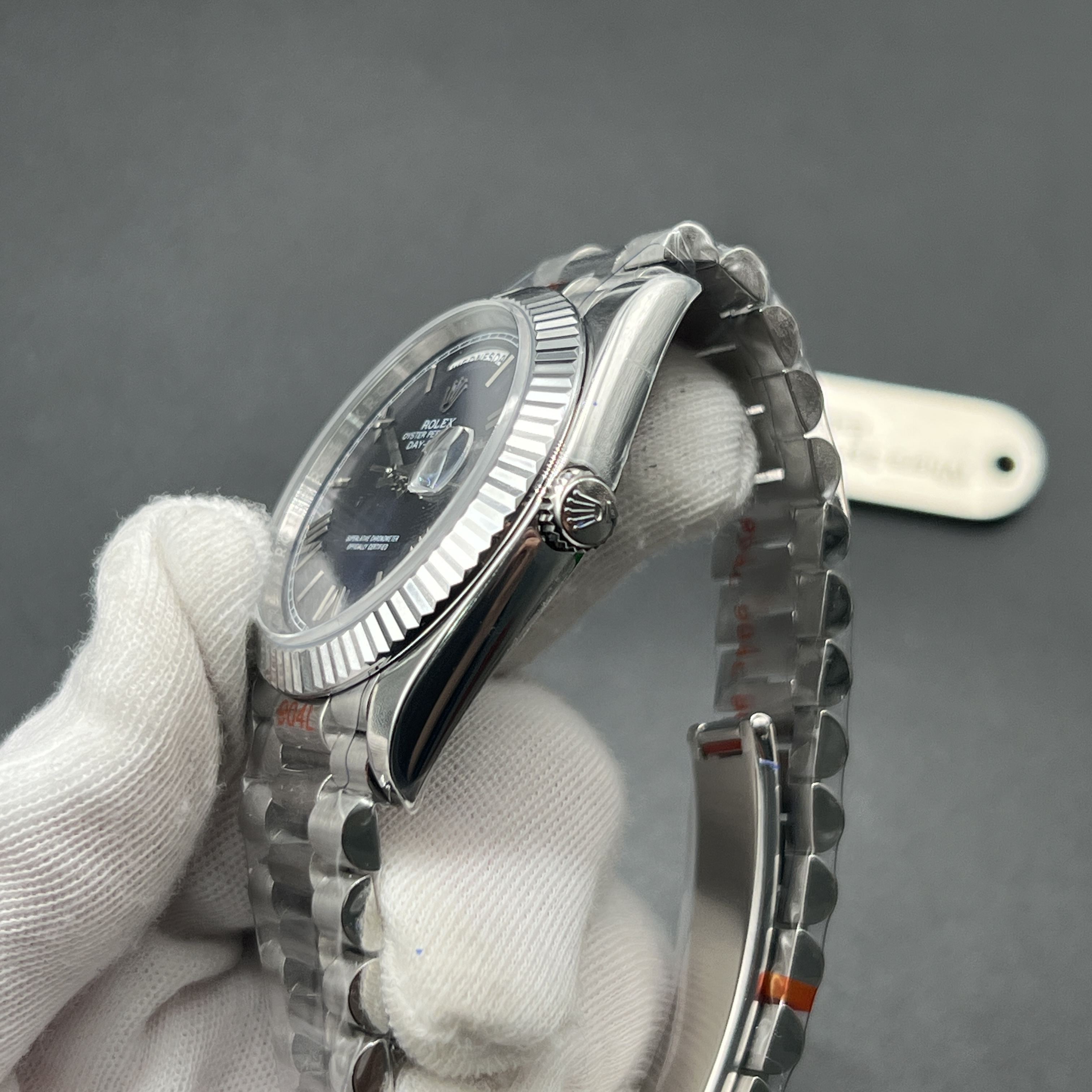 Day-Date Super Clone ARF factory White Gold Blue 40mm