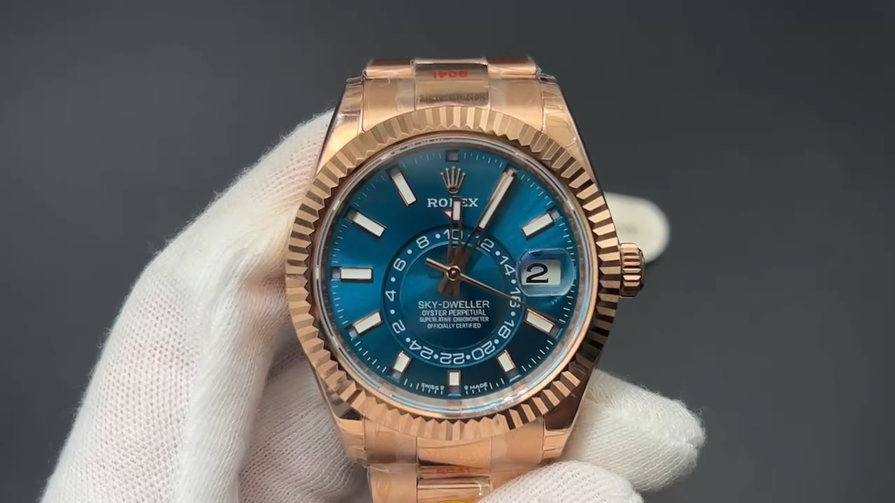 Super Clone Rolex 1:1 Sky-Dweller 9001 Movement  m336935-0001 Watch