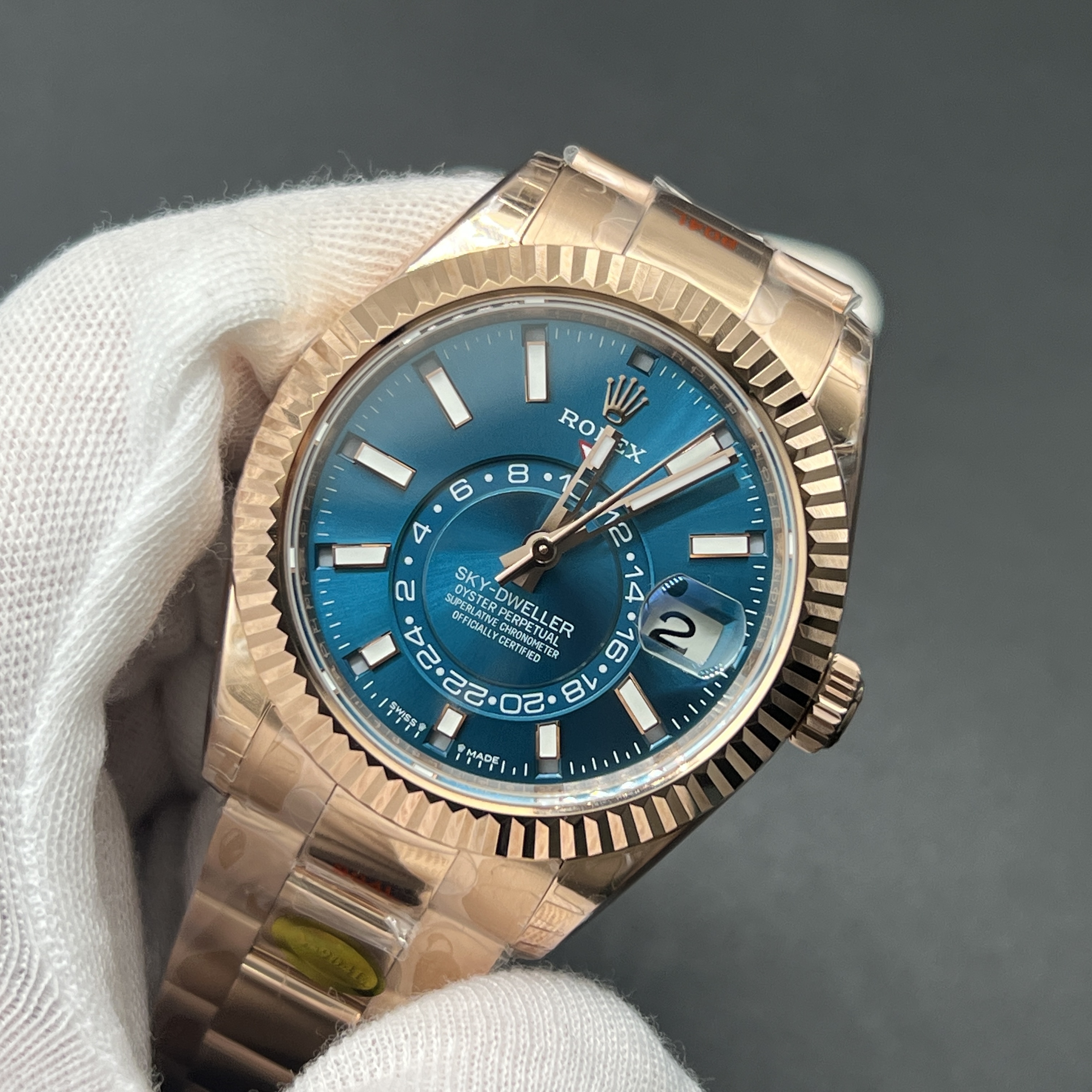 Super Clone Rolex 1:1 Sky-Dweller 9001 Movement  m336935-0001 Watch