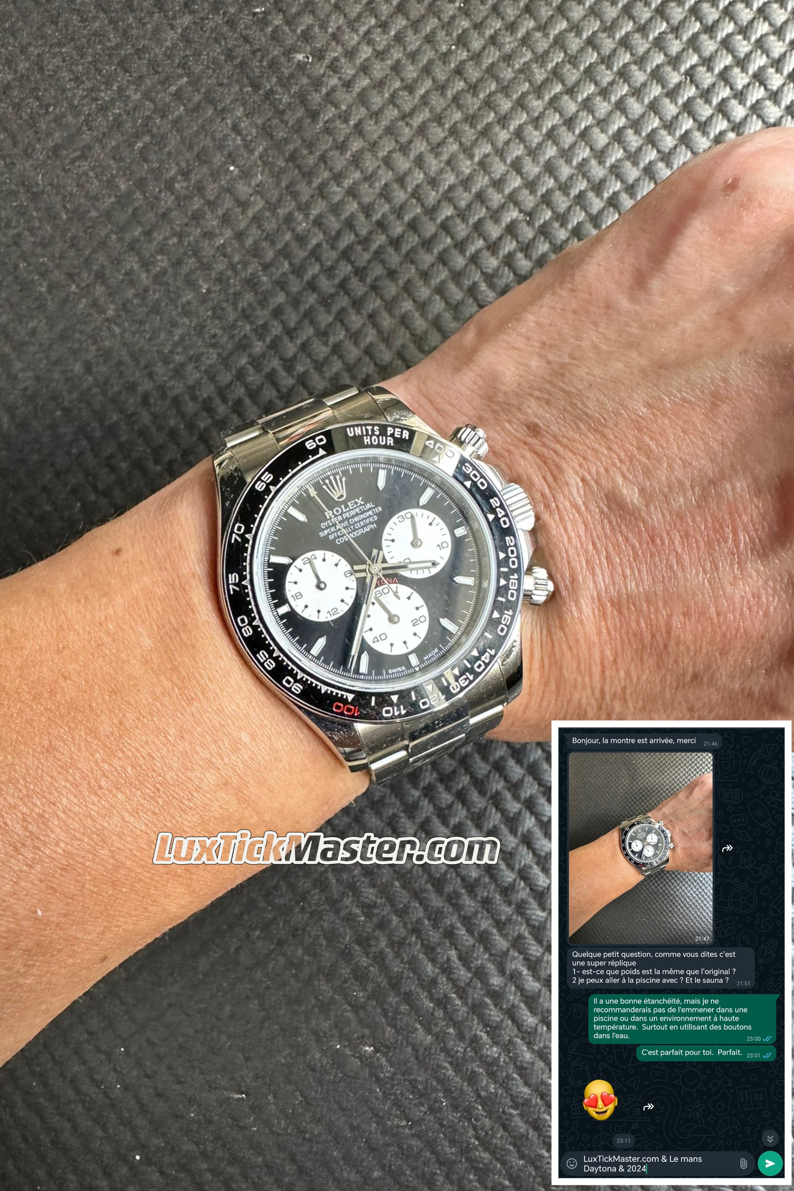 Rolex Super Clone Watches 1:1 Le Mans Daytona 100 Years Anniversary M126529LN 4132 Movement