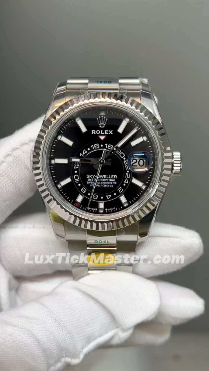 Super Clone Rolex 1:1  Sky-Dweller 9001 Movement  M326934-0005 Watch