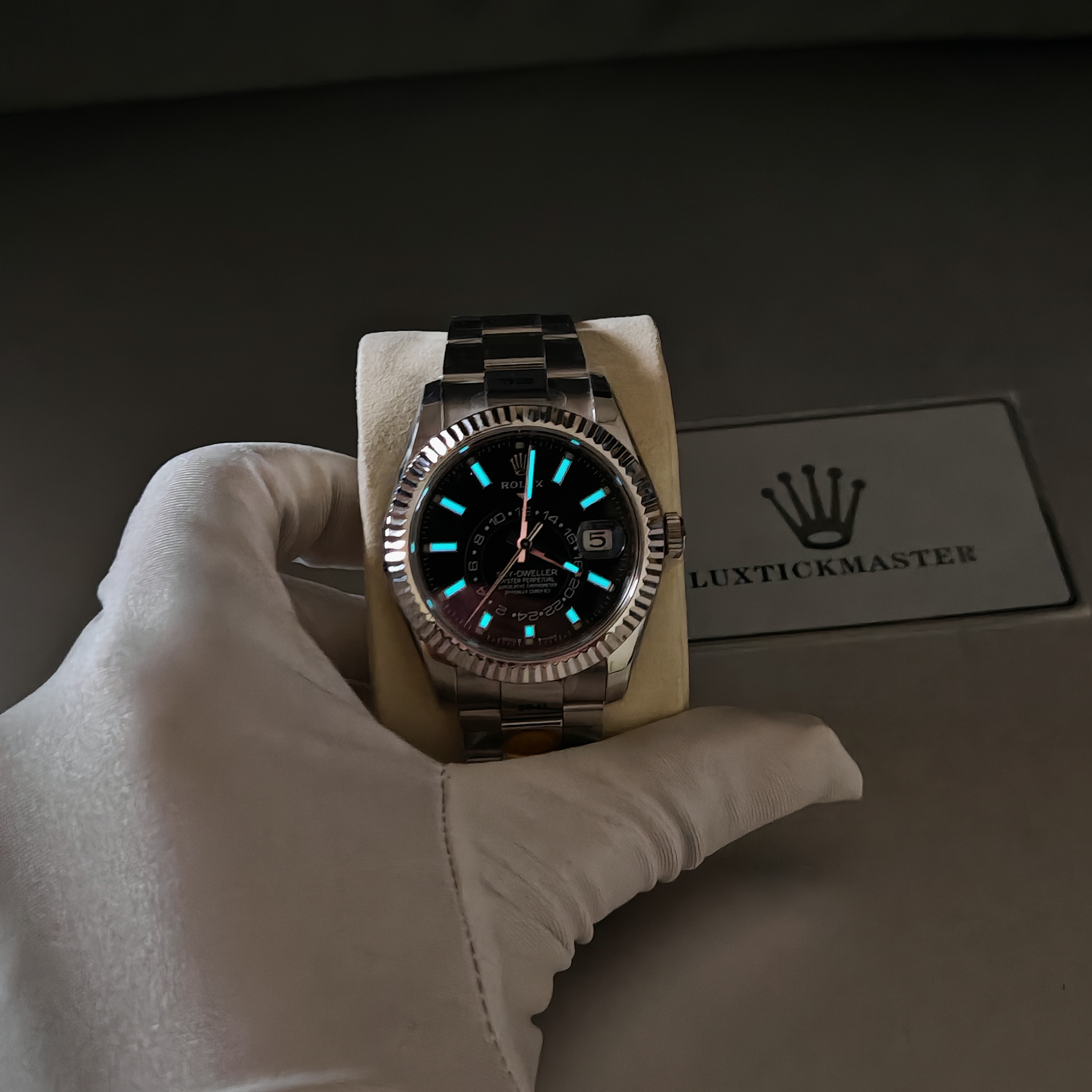 Super Clone Rolex 1:1  Sky-Dweller 9001 Movement  M326934-0005 Watch