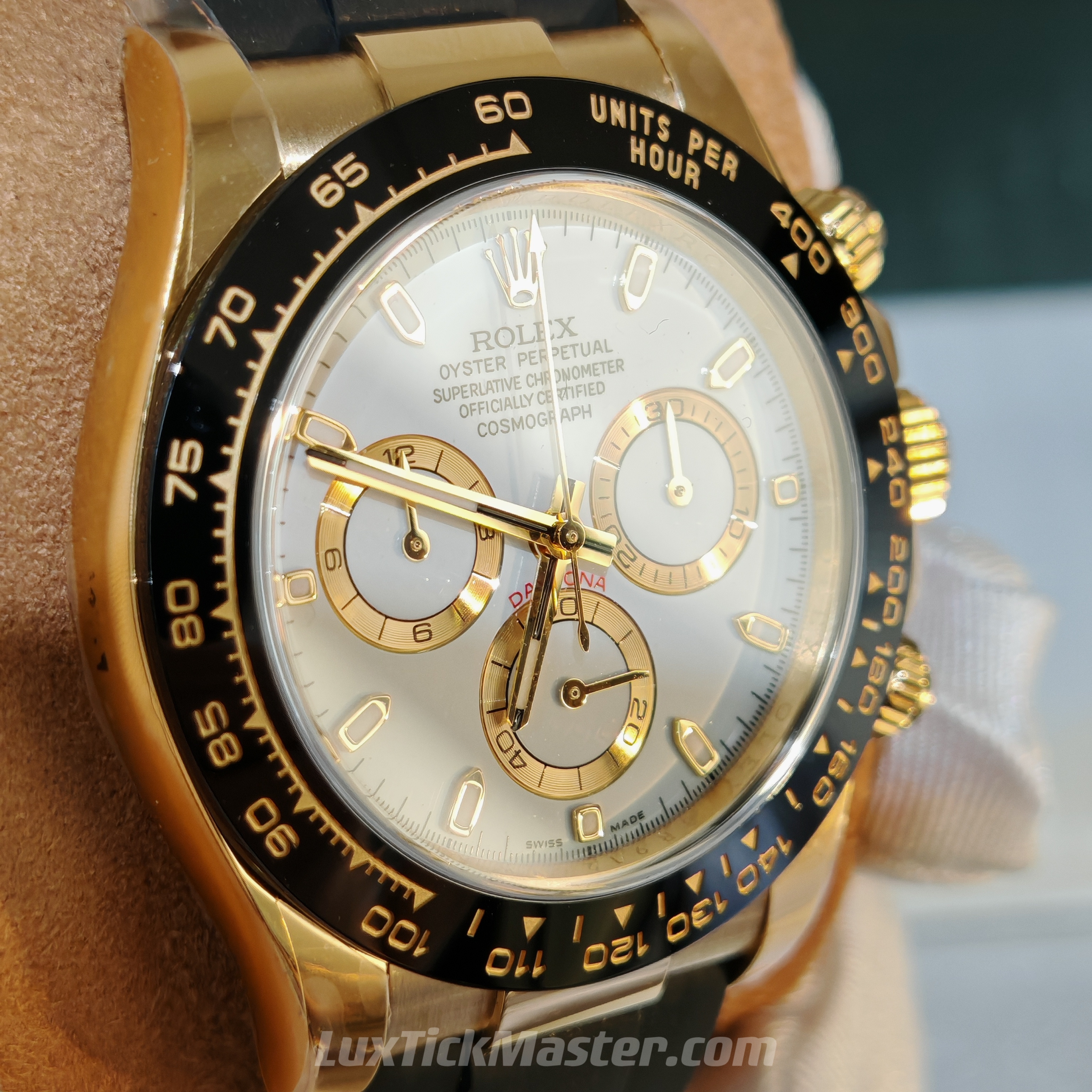 Rolex Super Clone Watches 1:1 Daytona M116518LN-0041 4130 Movement