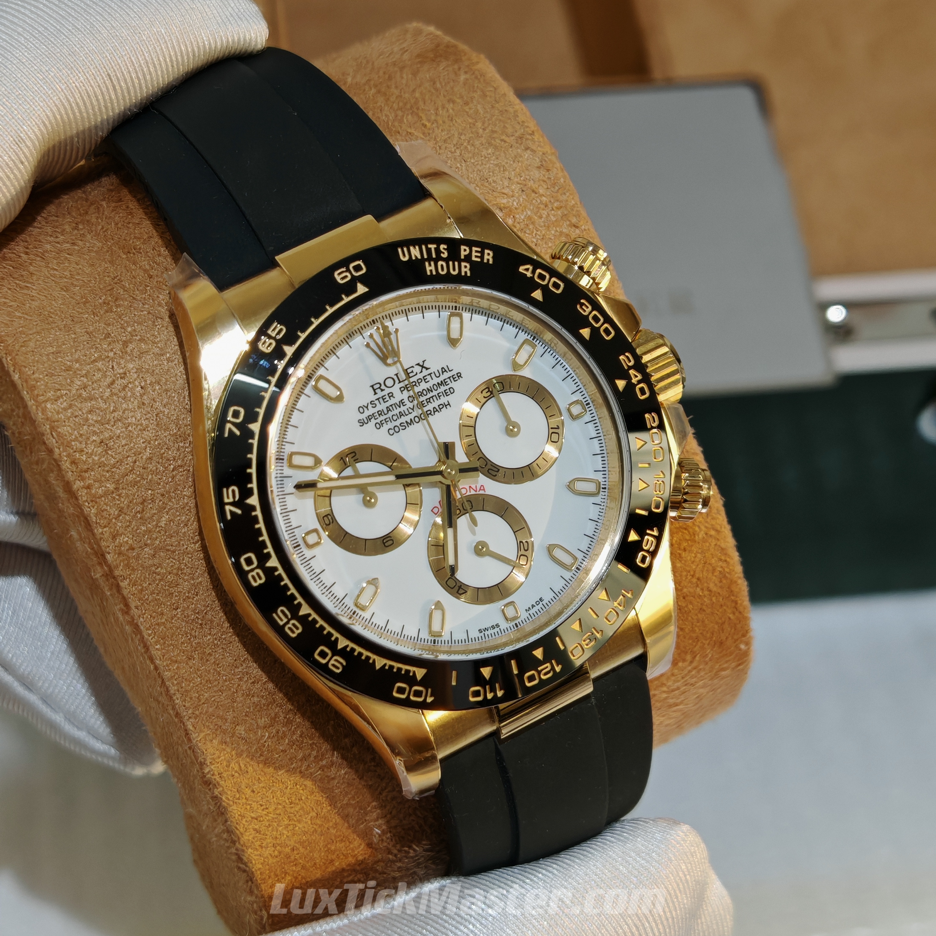 Rolex Super Clone Watches 1:1 Daytona M116518LN-0041 4130 Movement