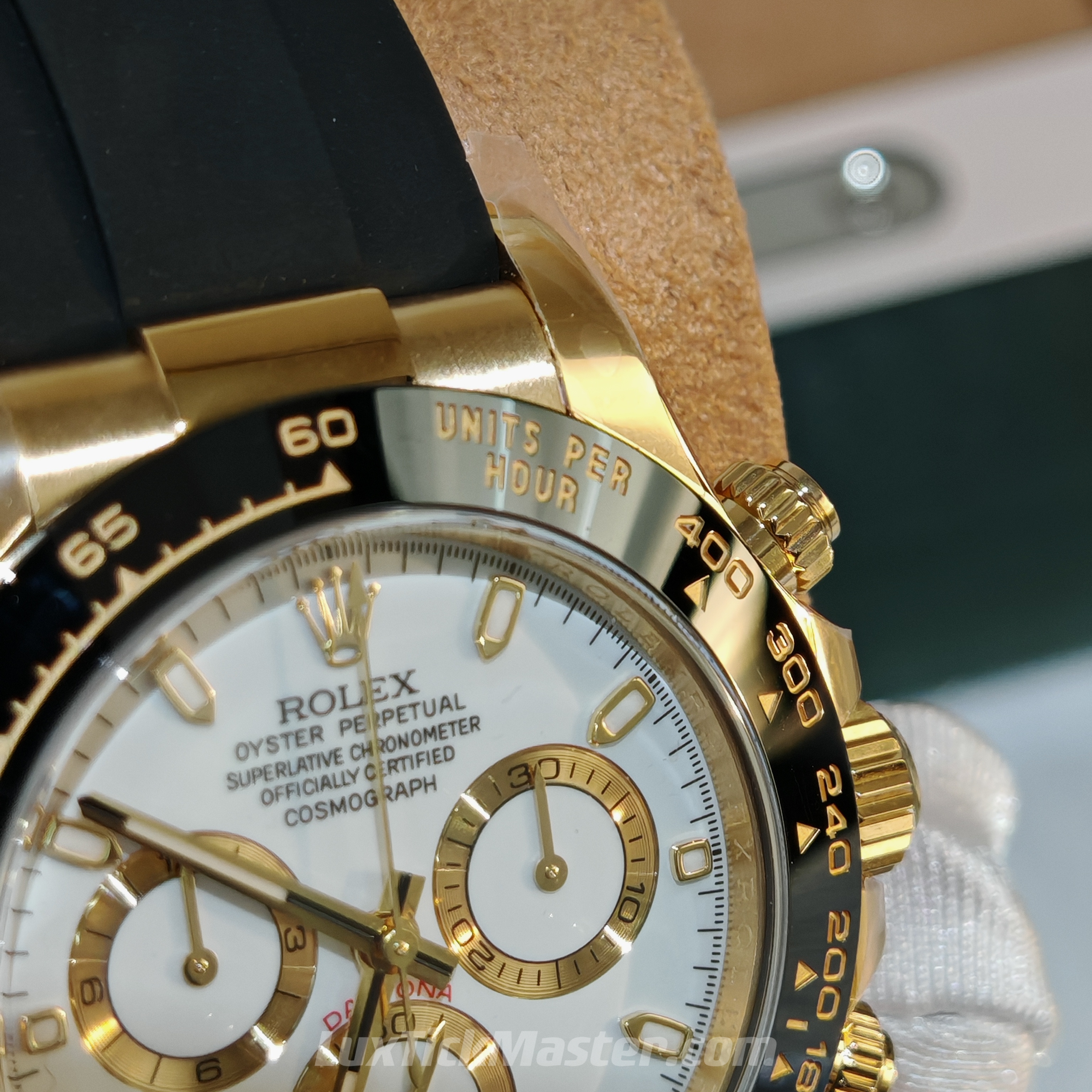 Rolex Super Clone Watches 1:1 Daytona M116518LN-0041 4130 Movement