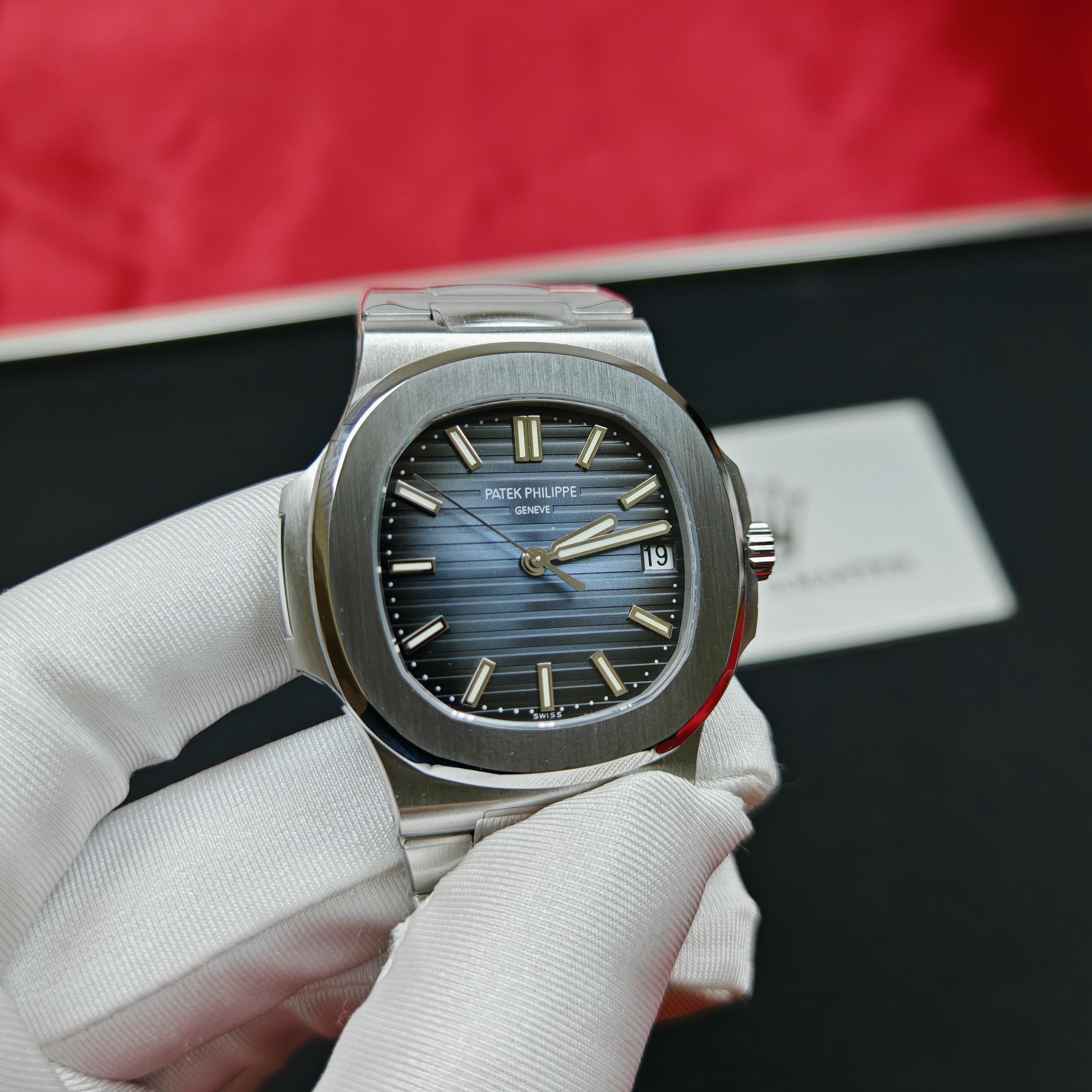 Super Clone 1:1 Patek Philippe Nautilus 5711/1A – Blue Dial / Full Stainless Steel