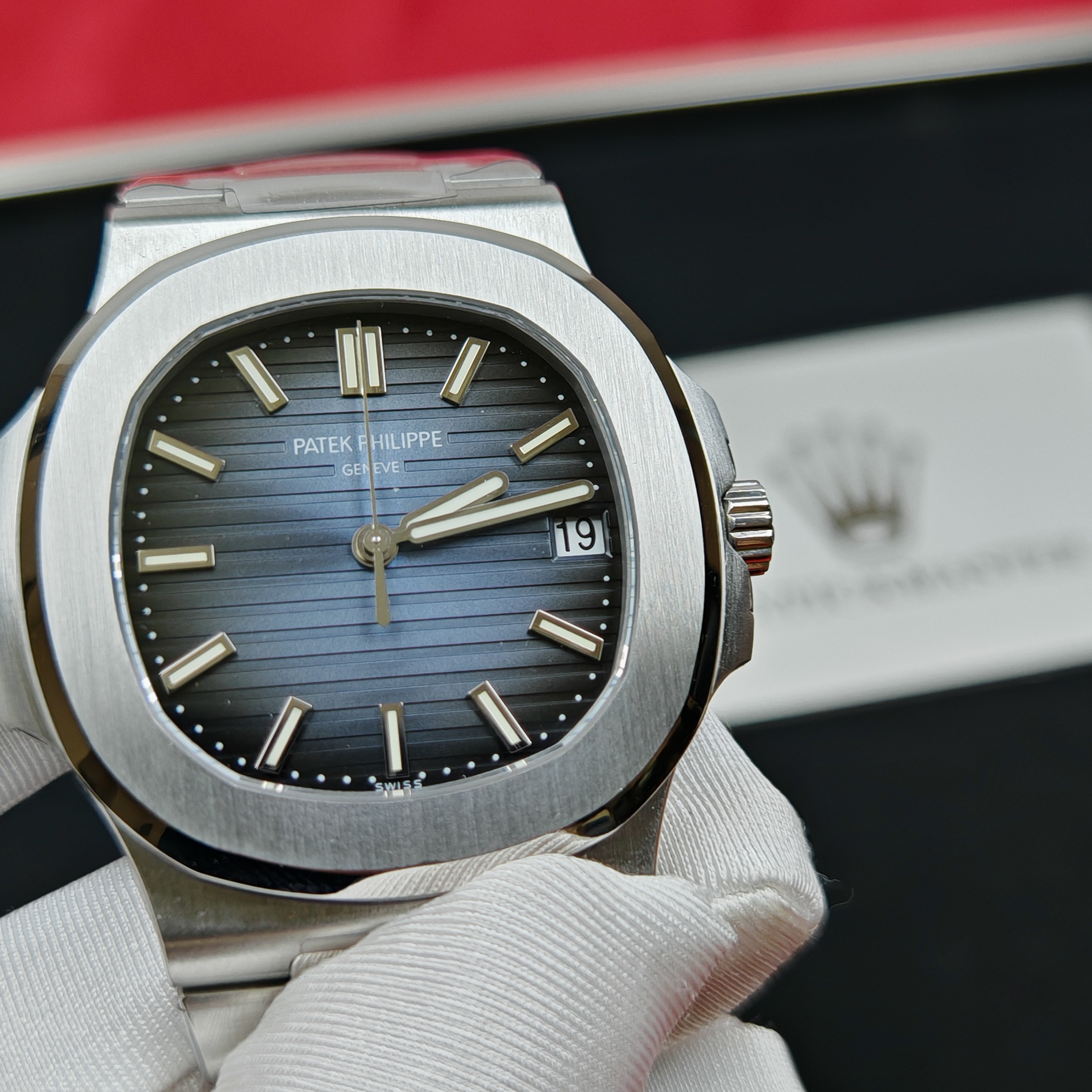 Super Clone 1:1 Patek Philippe Nautilus 5711/1A – Blue Dial / Full Stainless Steel