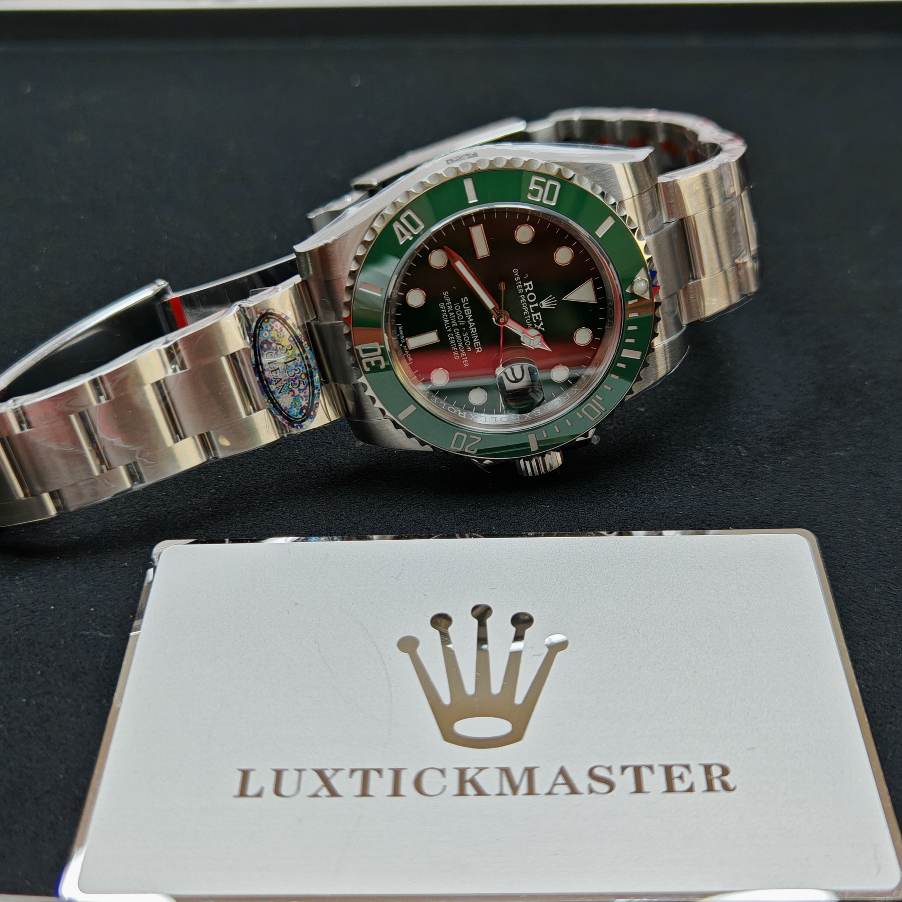 Rolex Submariner Hulk 116610LV Green Dial 40mm Super Clone