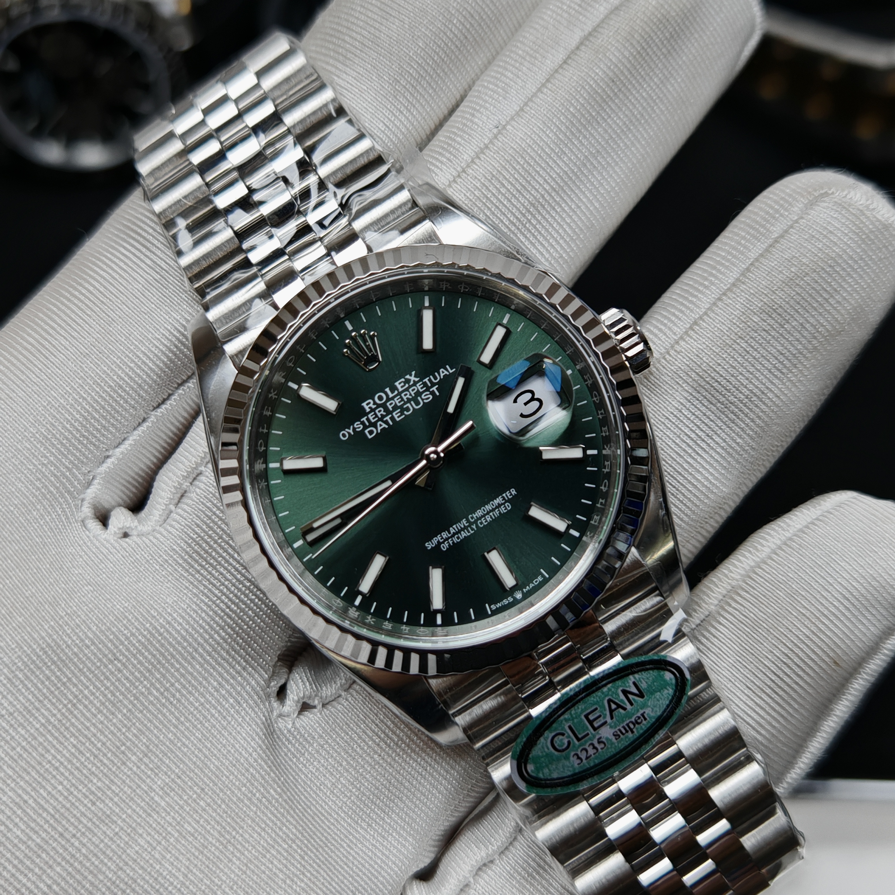 Super Clone Rolex 1:1  Datejust 3235 Movement  M126234-0051 Watch