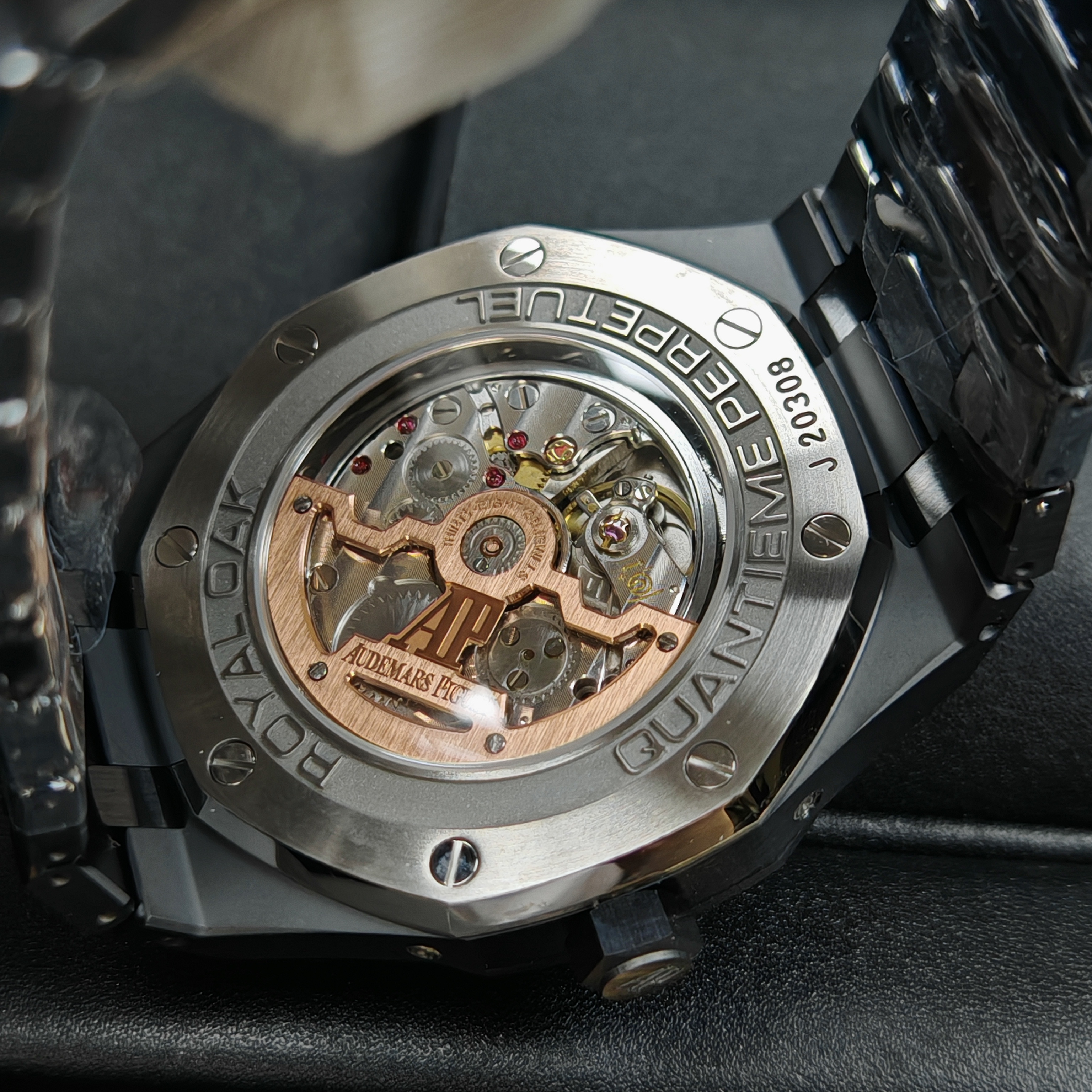 Audemars Piguet Black Ceramic 26579 True Moon Phase