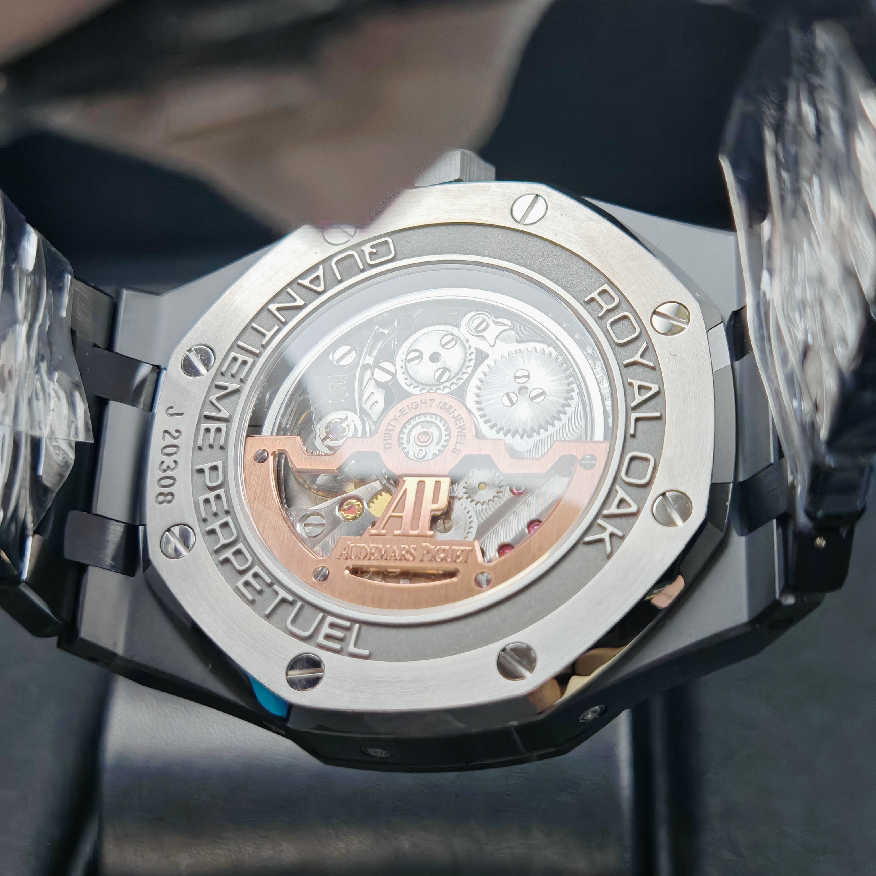 Audemars Piguet Black Ceramic 26579 True Moon Phase